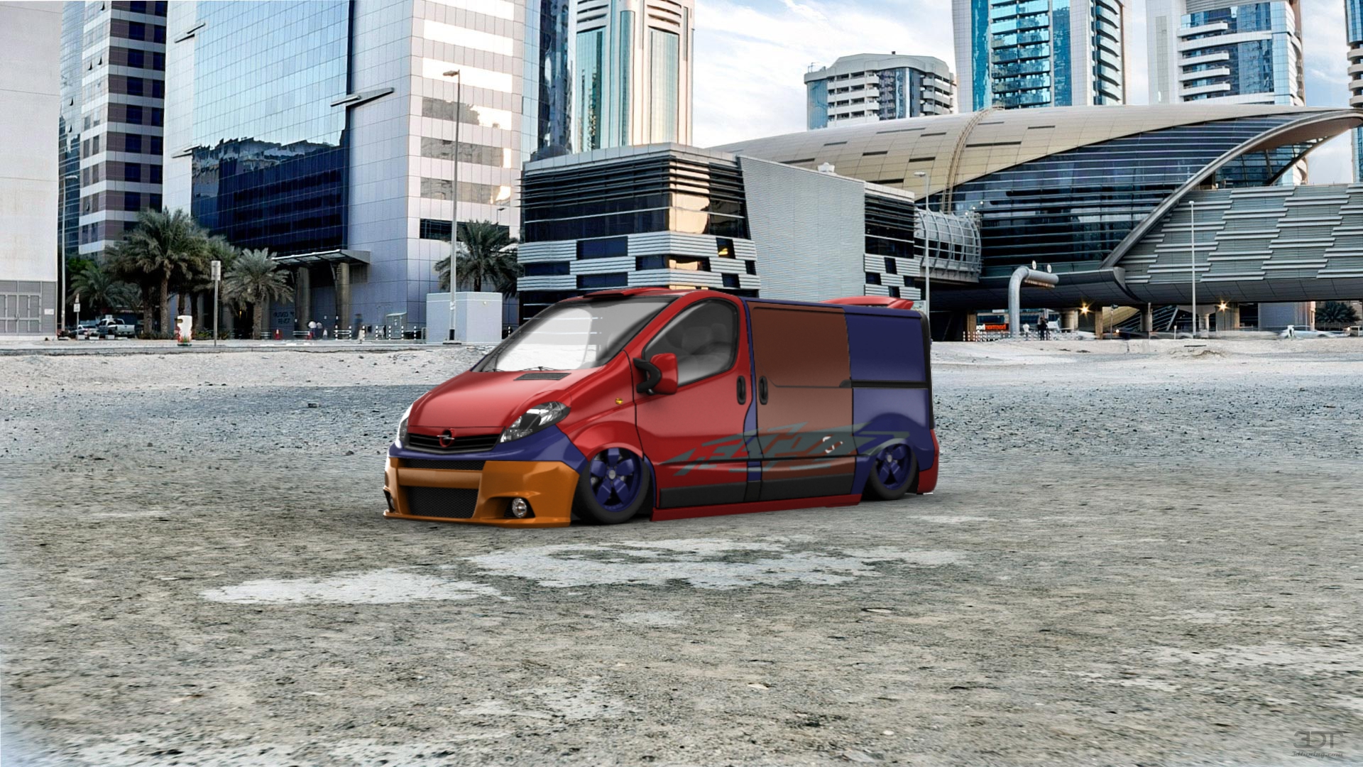 Opel Vivaro Van 2001 tuning