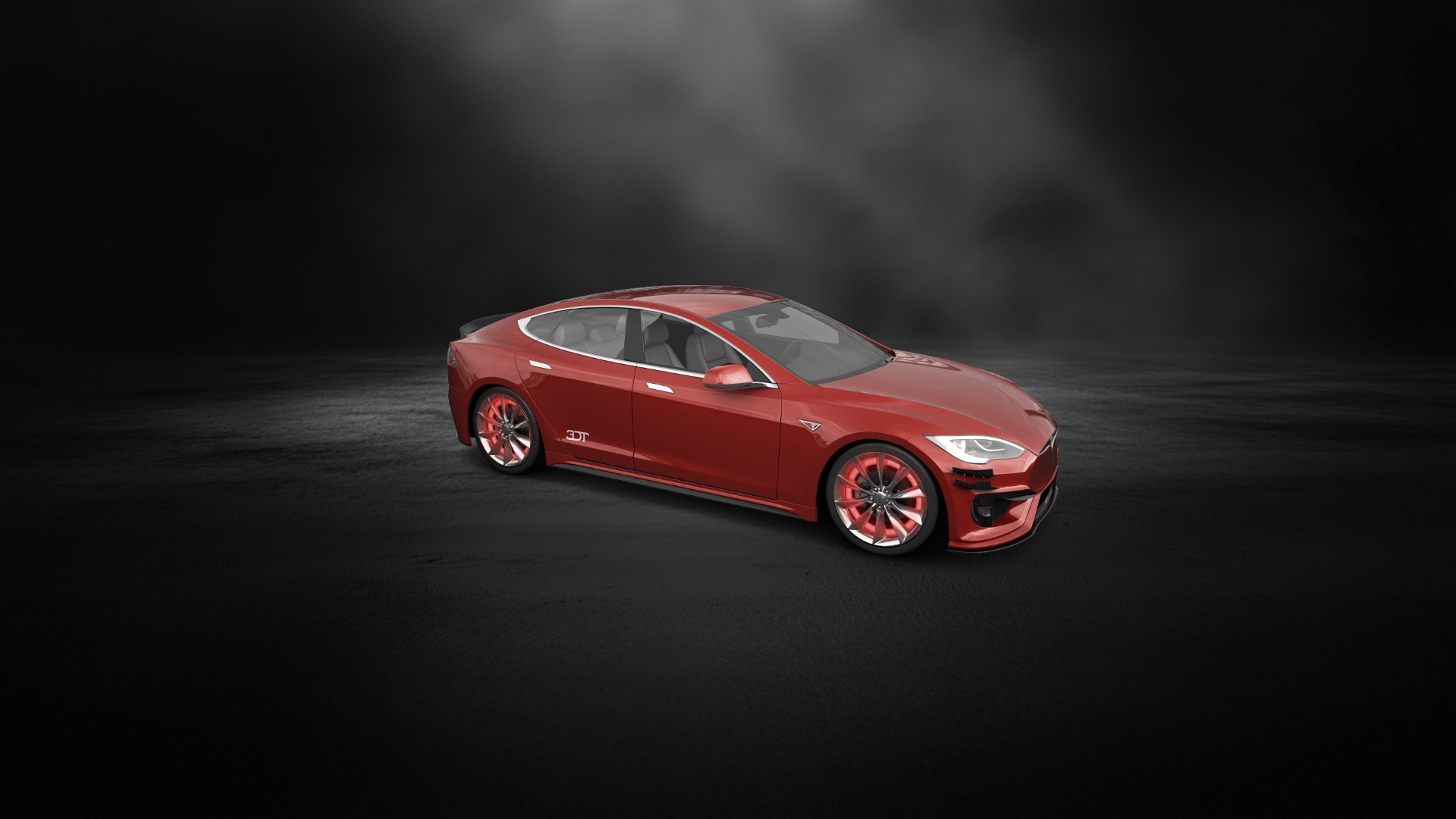 Tesla Model S 5 Door Liftback 2013 tuning