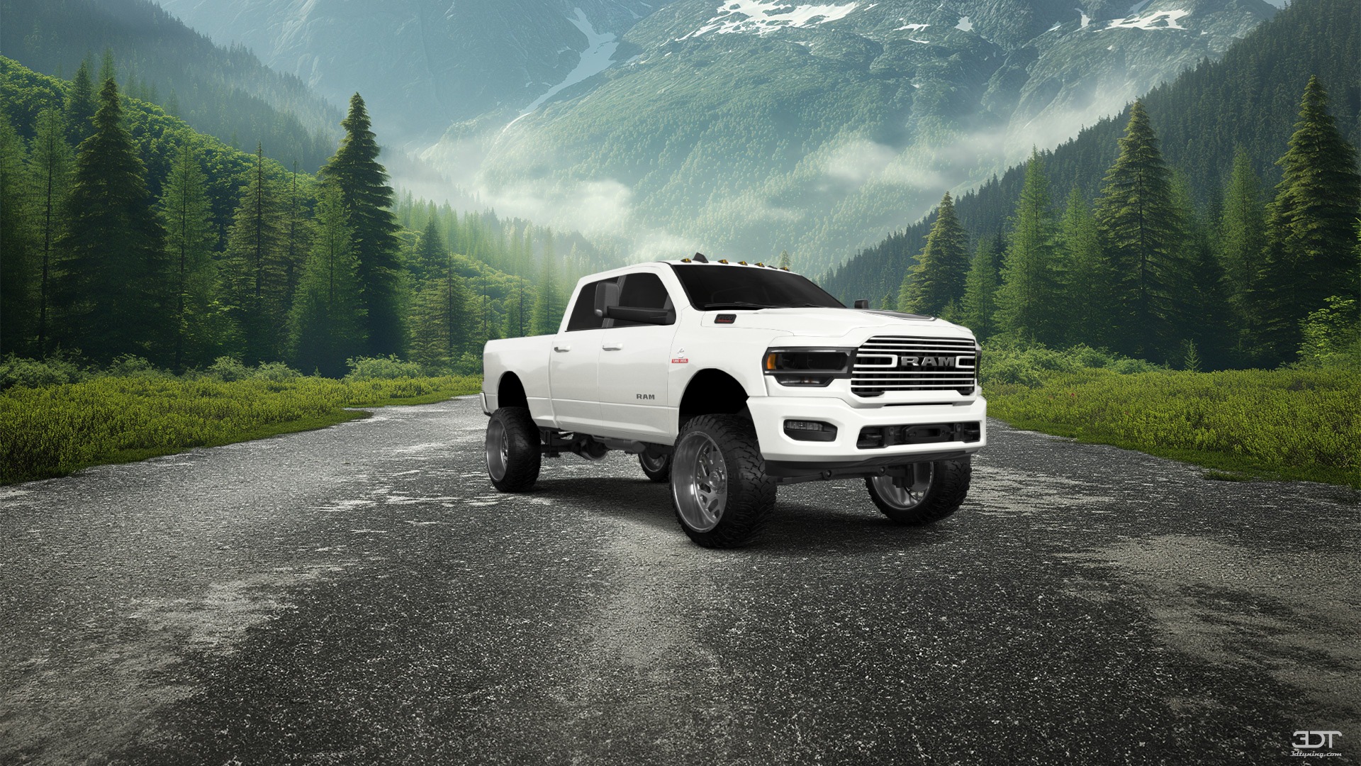 Dodge Ram 2500 4 Door pickup truck 2020 tuning
