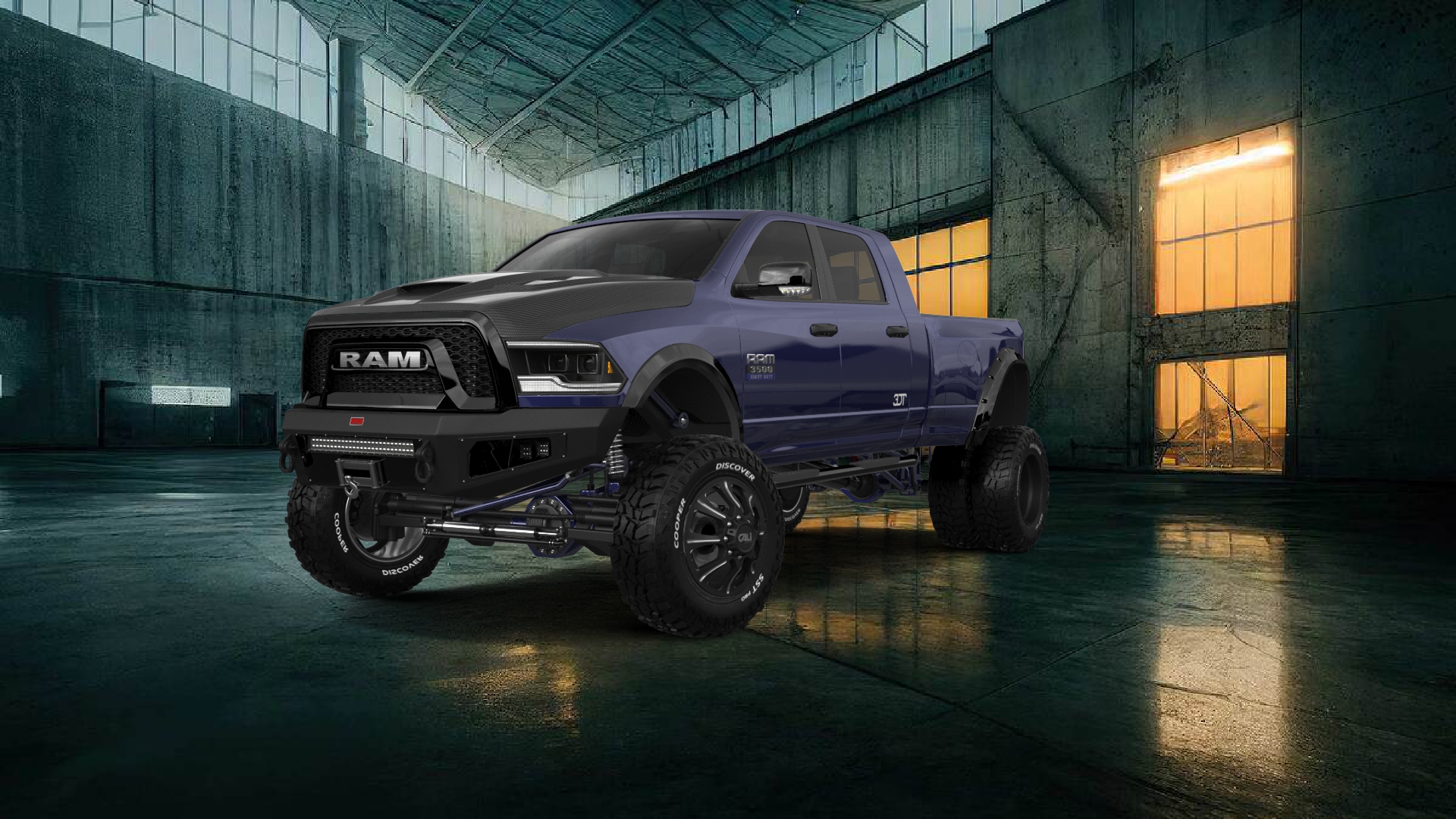 Dodge Ram 3500 4 Door Truck 2014