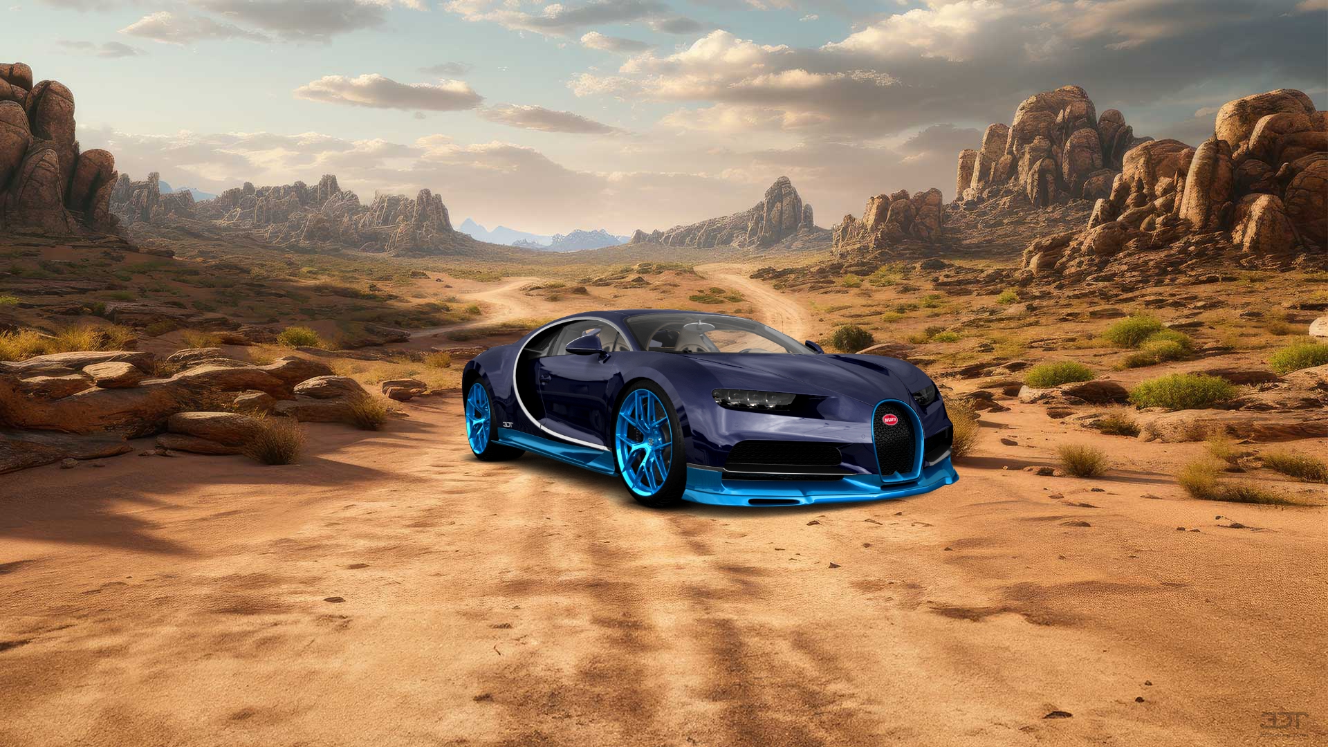 Bugatti Chiron 2 Door Coupe 2016