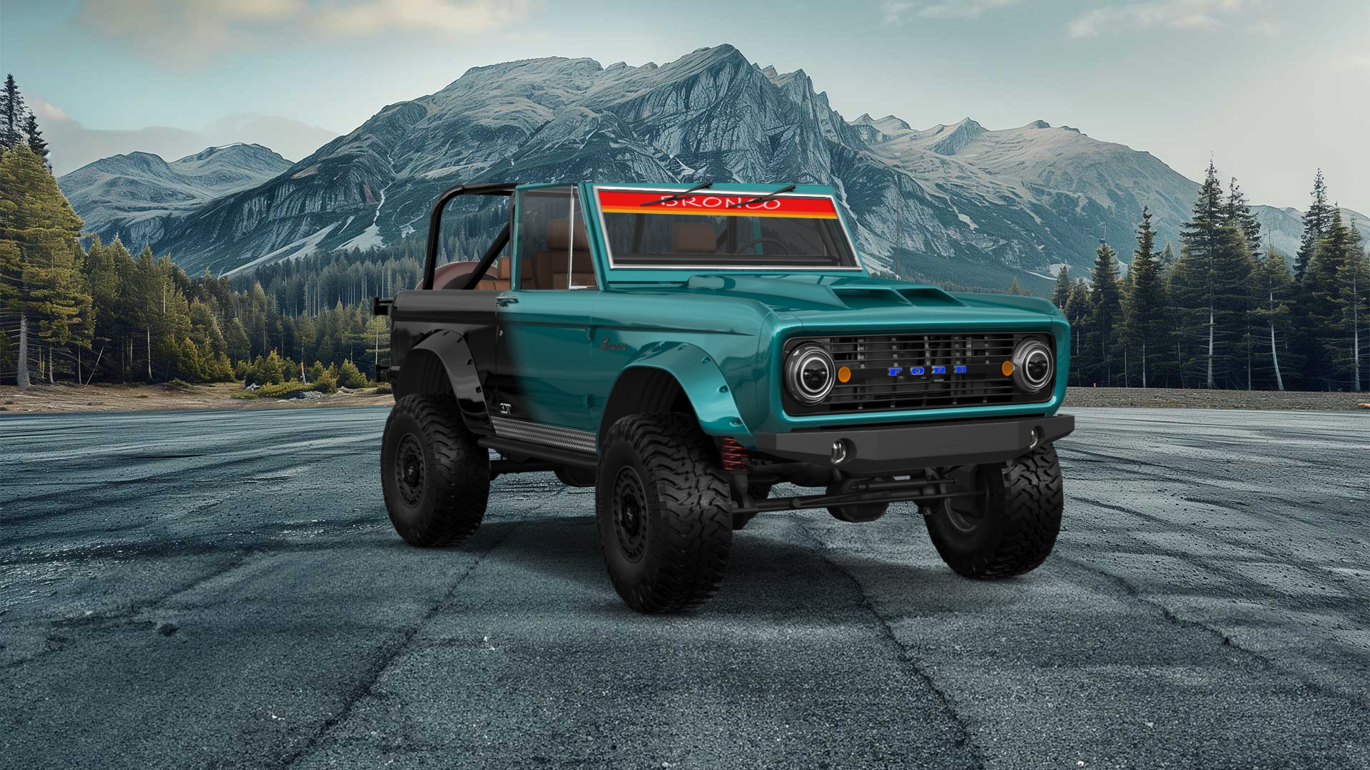 Ford Bronco 3 Door SUV 1965