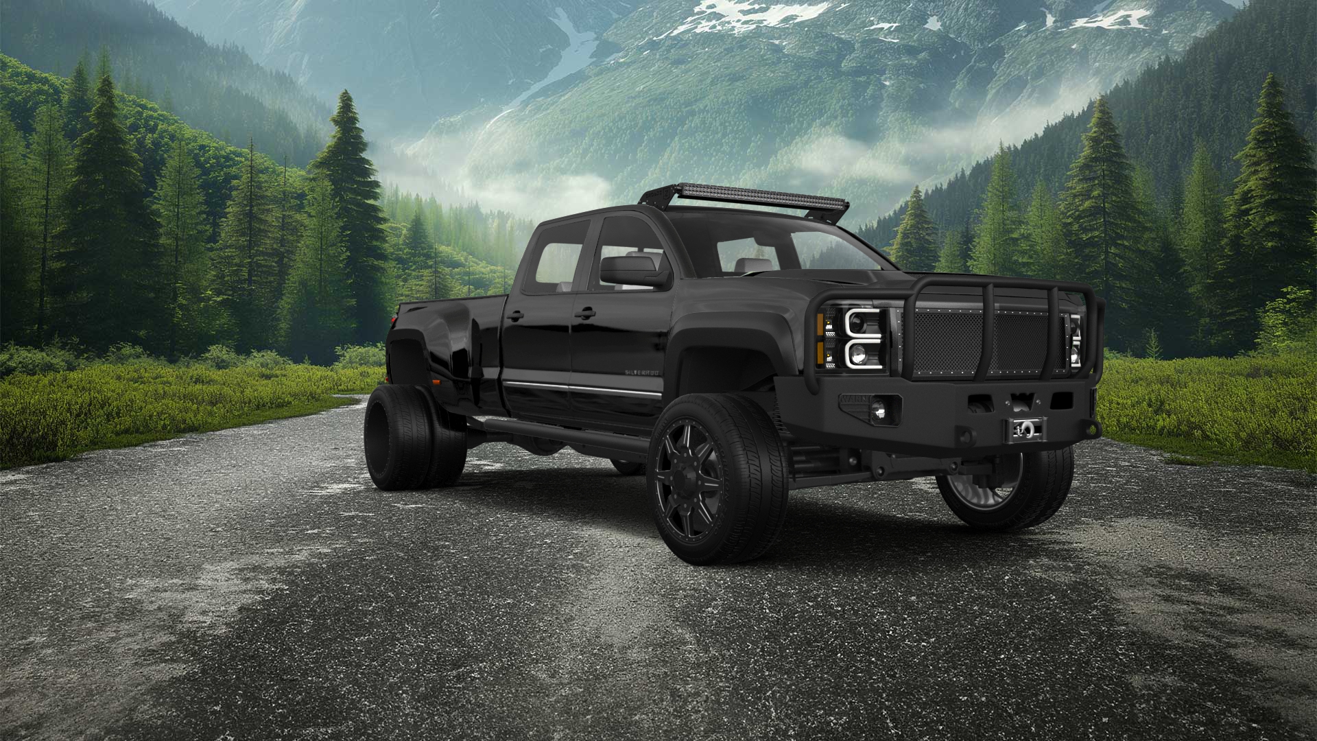 Chevrolet Silverado 3500 4 Door pickup truck 2015