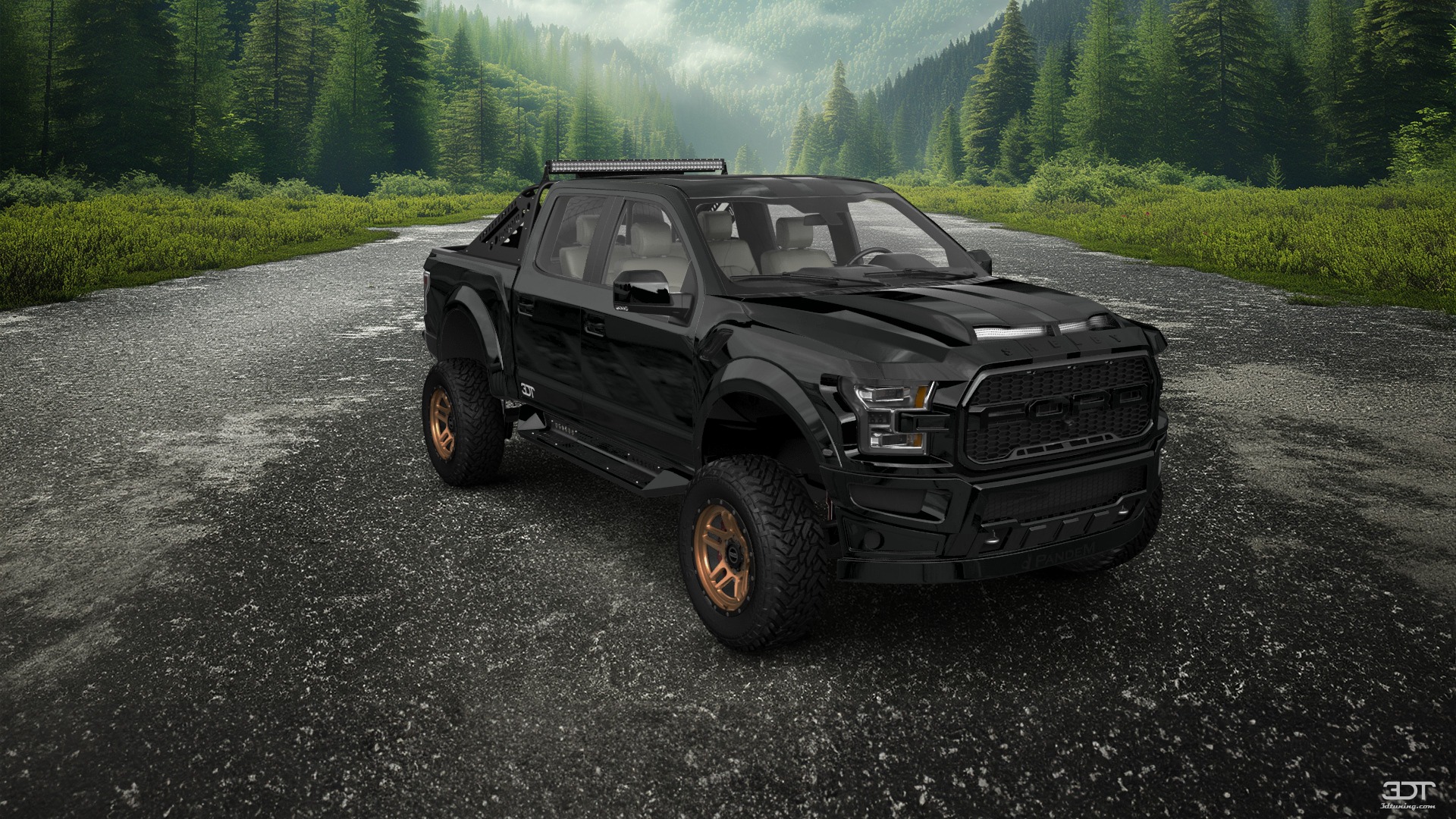 Ford F-150 Raptor 4 Door pickup truck 2017