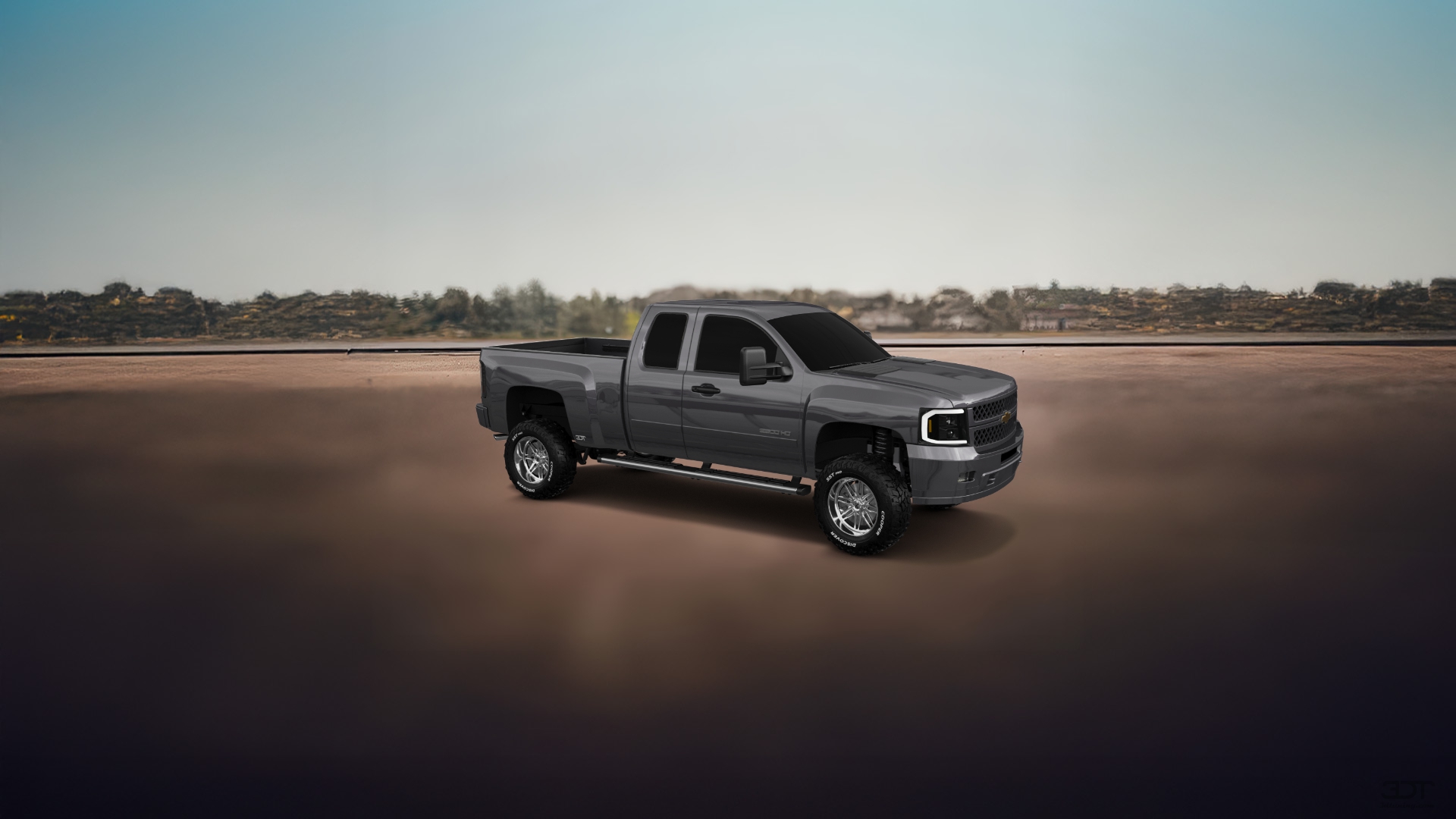 Chevrolet Silverado 2500 HD Extended Cab Pickup Truck 2007 tuning