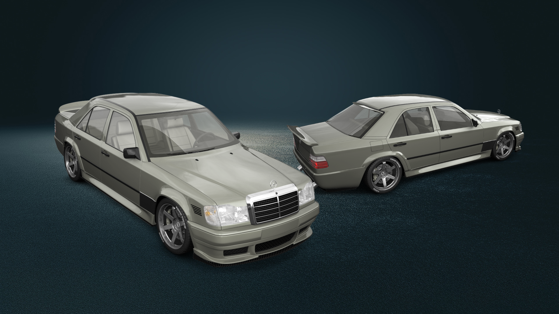Mercedes E-Class Sedan 1984 tuning