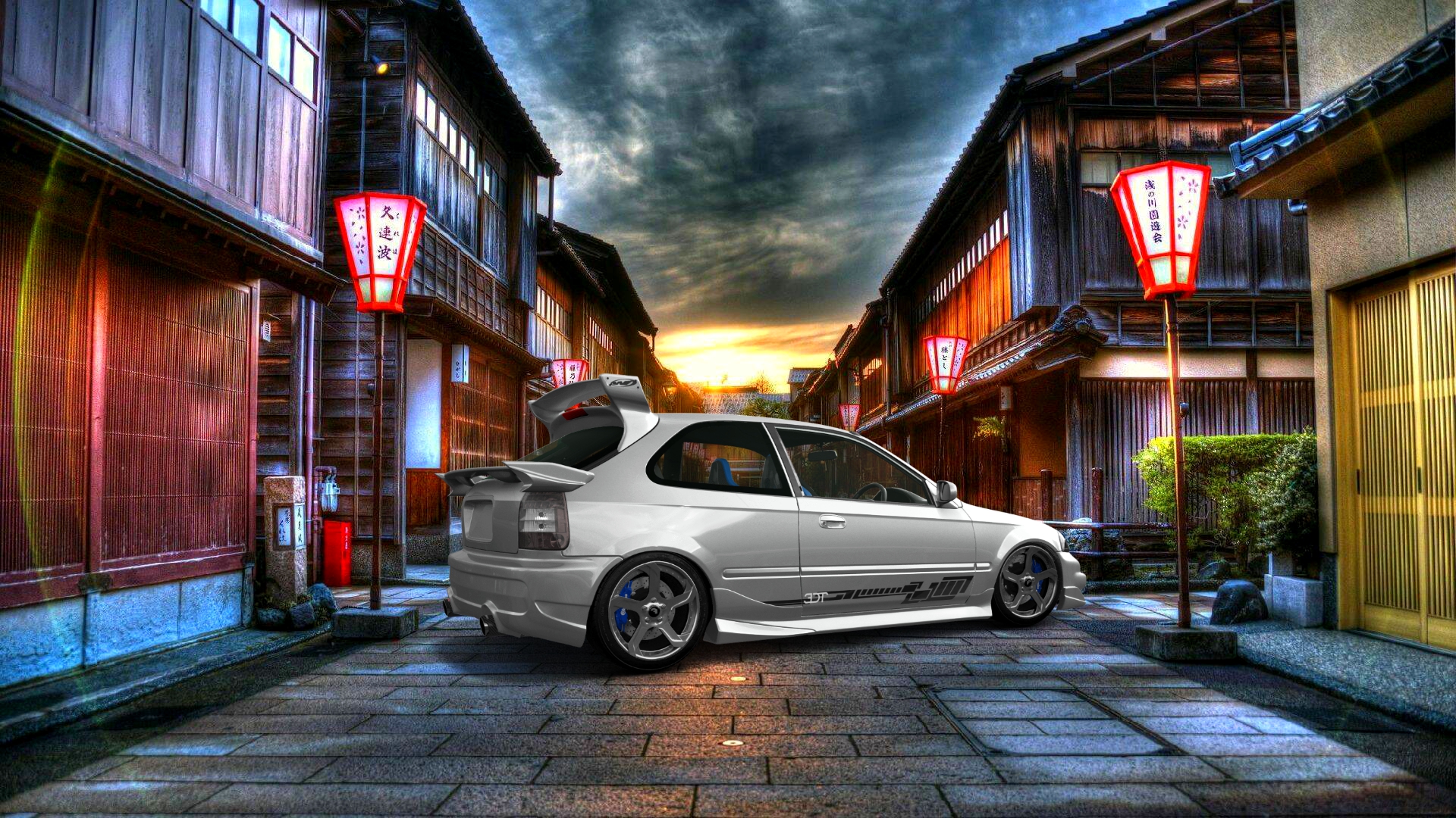 Honda Civic 3 Door Hatchback 1997 Images