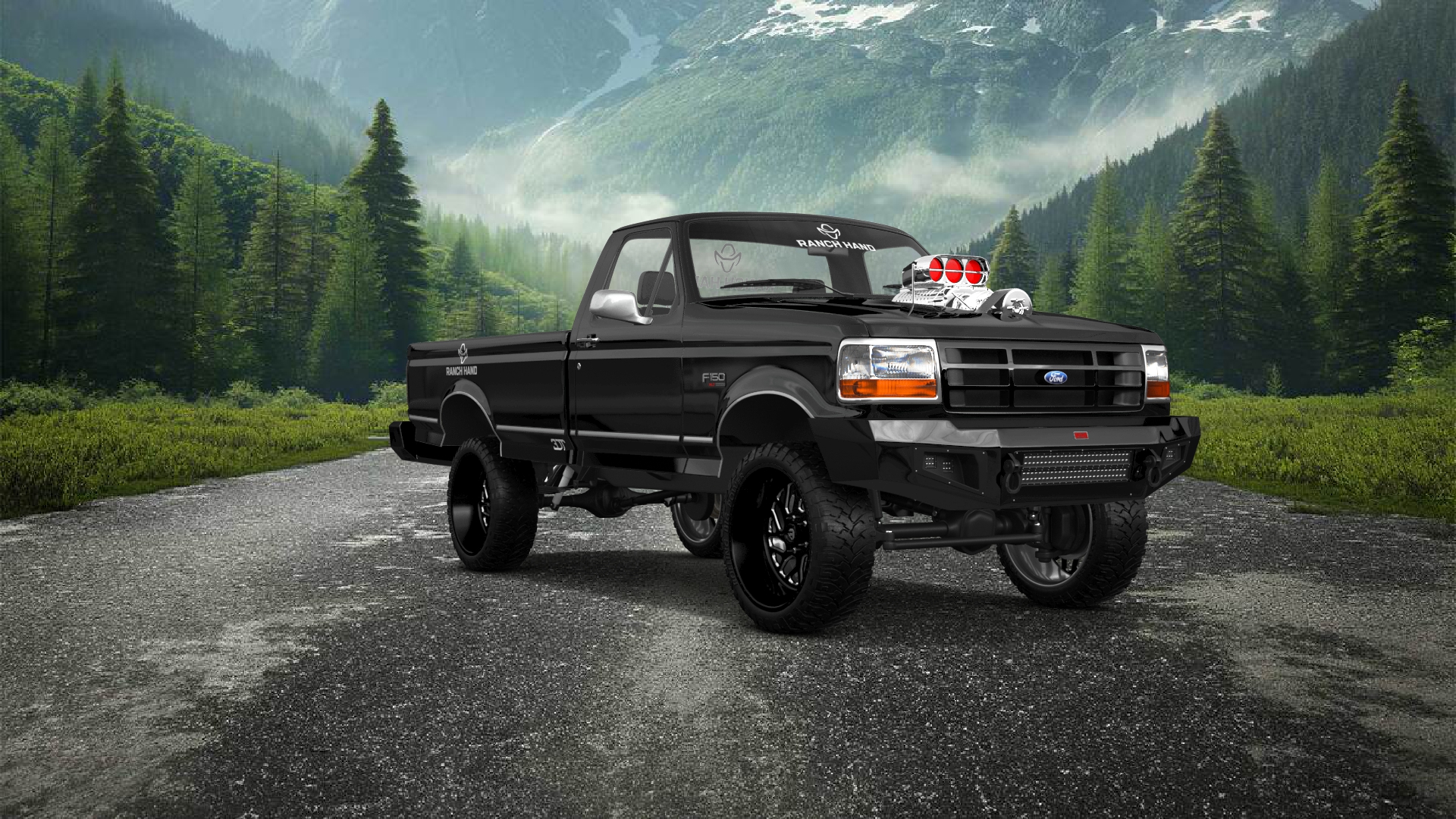 Ford F-150 Regular Cab 2 Door pickup truck 1992