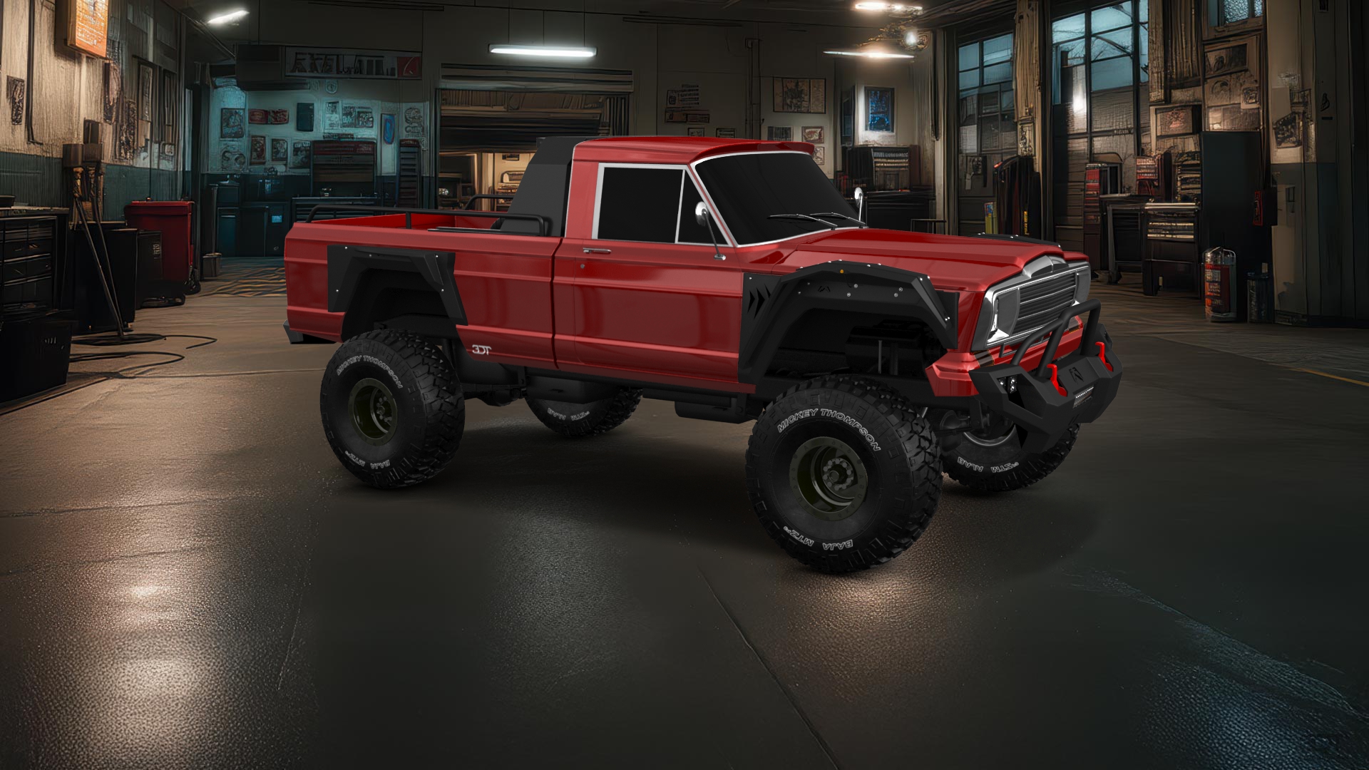 Jeep Gladiator SJ 2 Door pickup truck 1988 tuning