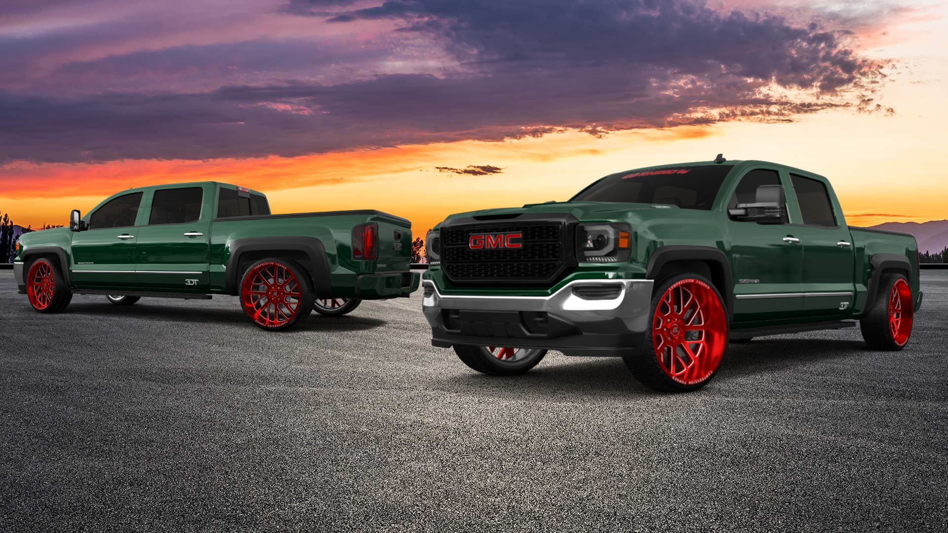 GMC Sierra 1500 Crew Cab 4 Door pickup truck 2016 tuning