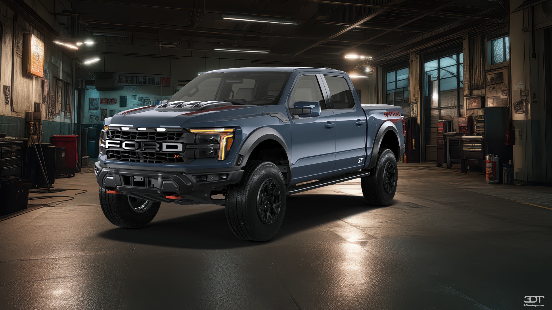 Ford F-150 Raptor 4 Door pickup truck 2024 tuning