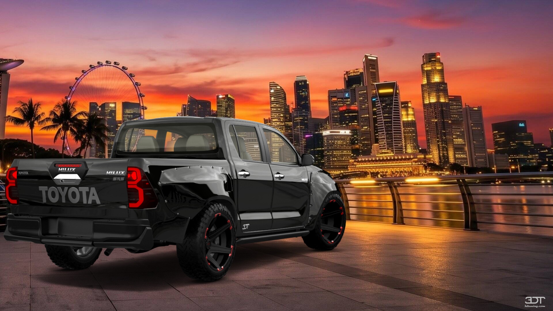Tuning Toyota Hilux Double Cab 4 Door pickup truck 2015