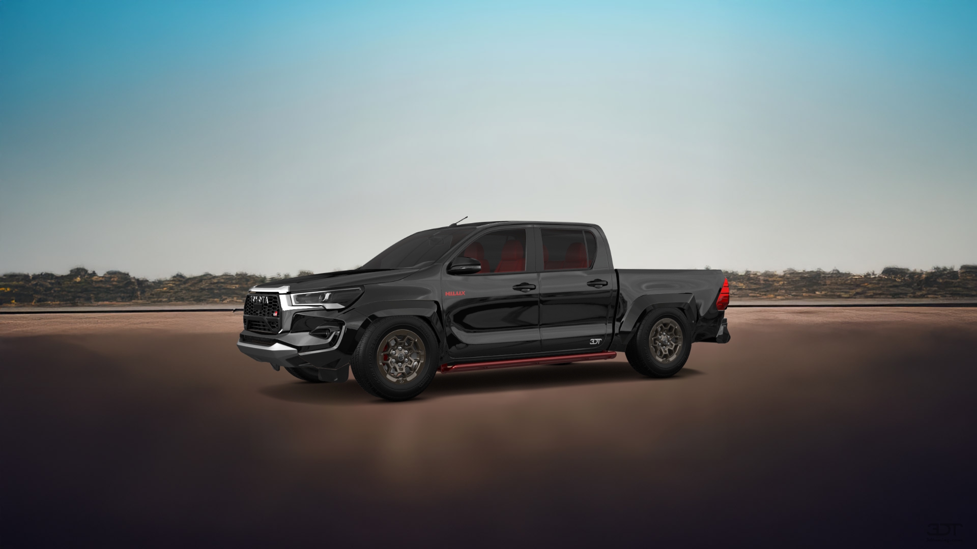 Toyota Hilux Double Cab 4 Door pickup truck 2015