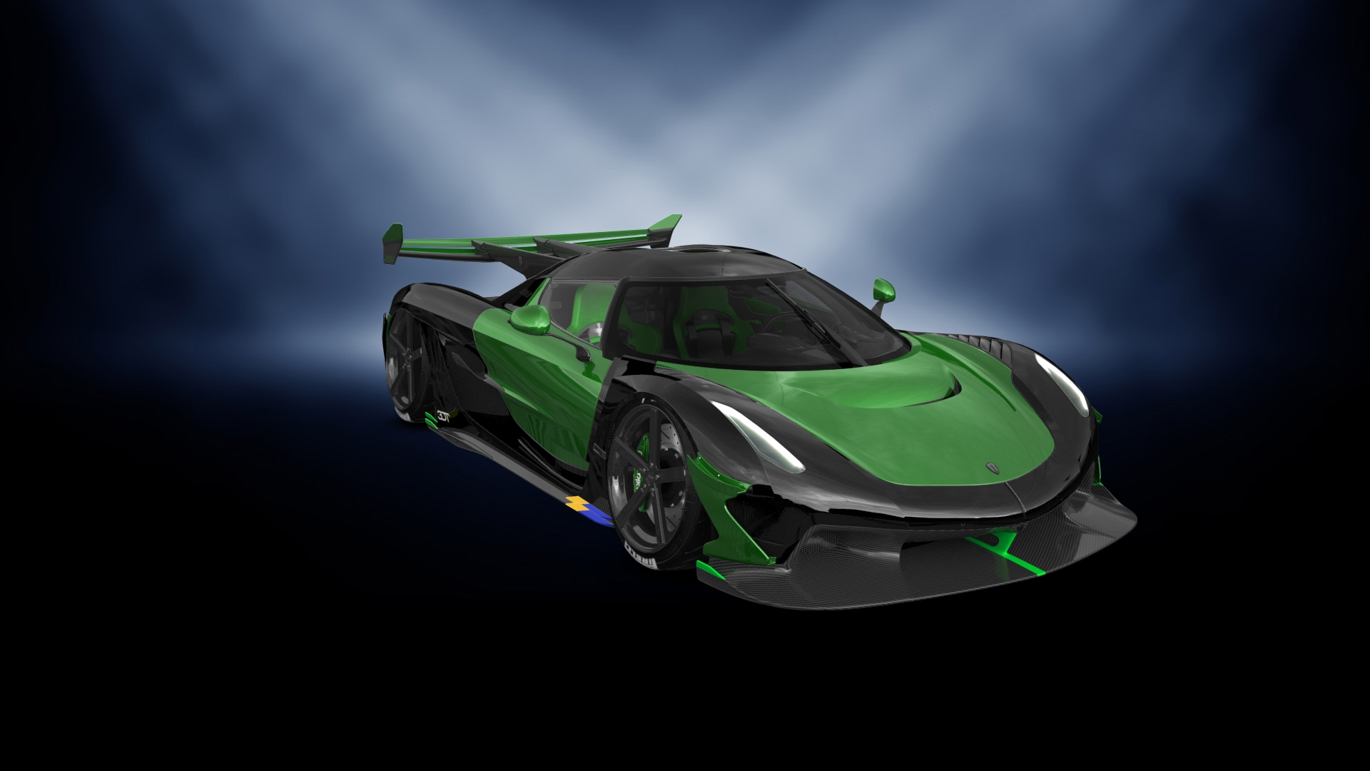 Koenigsegg Jesko 2 door targa top 2020