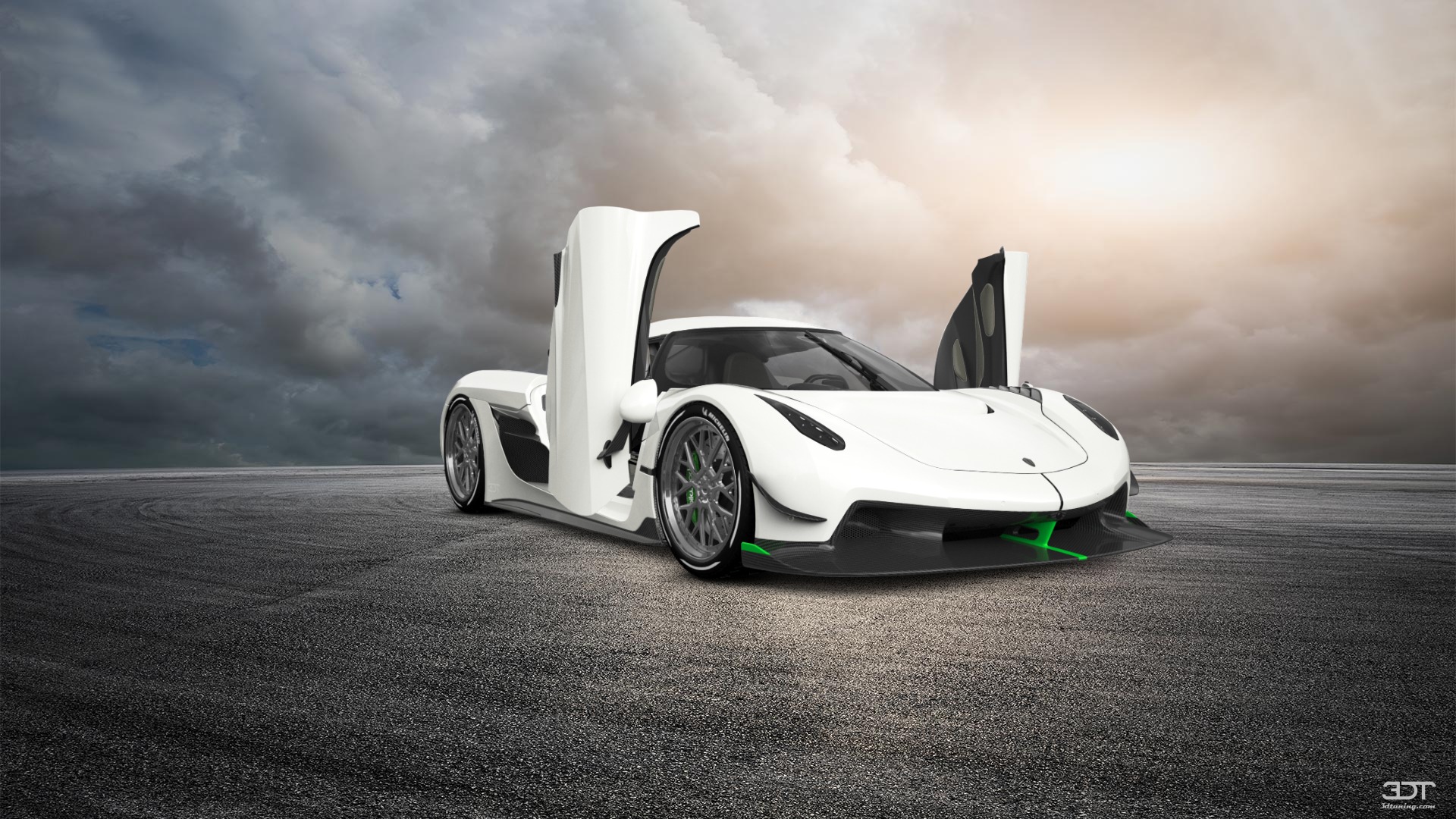 Koenigsegg Jesko 2 door targa top 2020