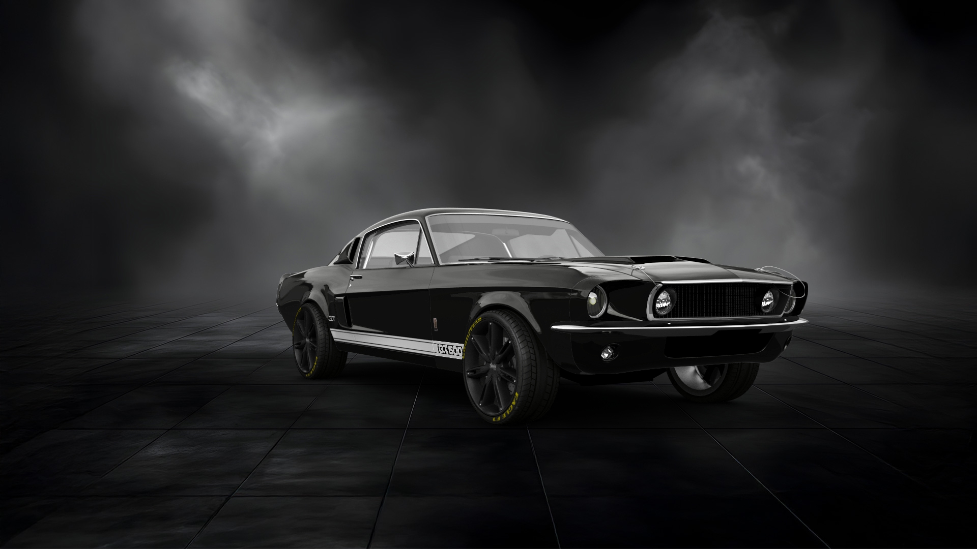 Mustang GT500 2 Door Coupe 1968