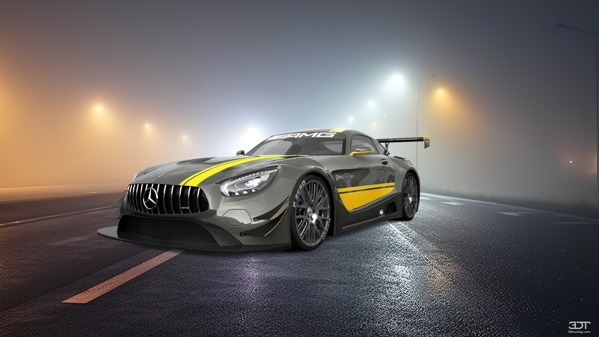 Russ Schwenkler - Mercedes Benz AMG GT3, image size:1920x1080