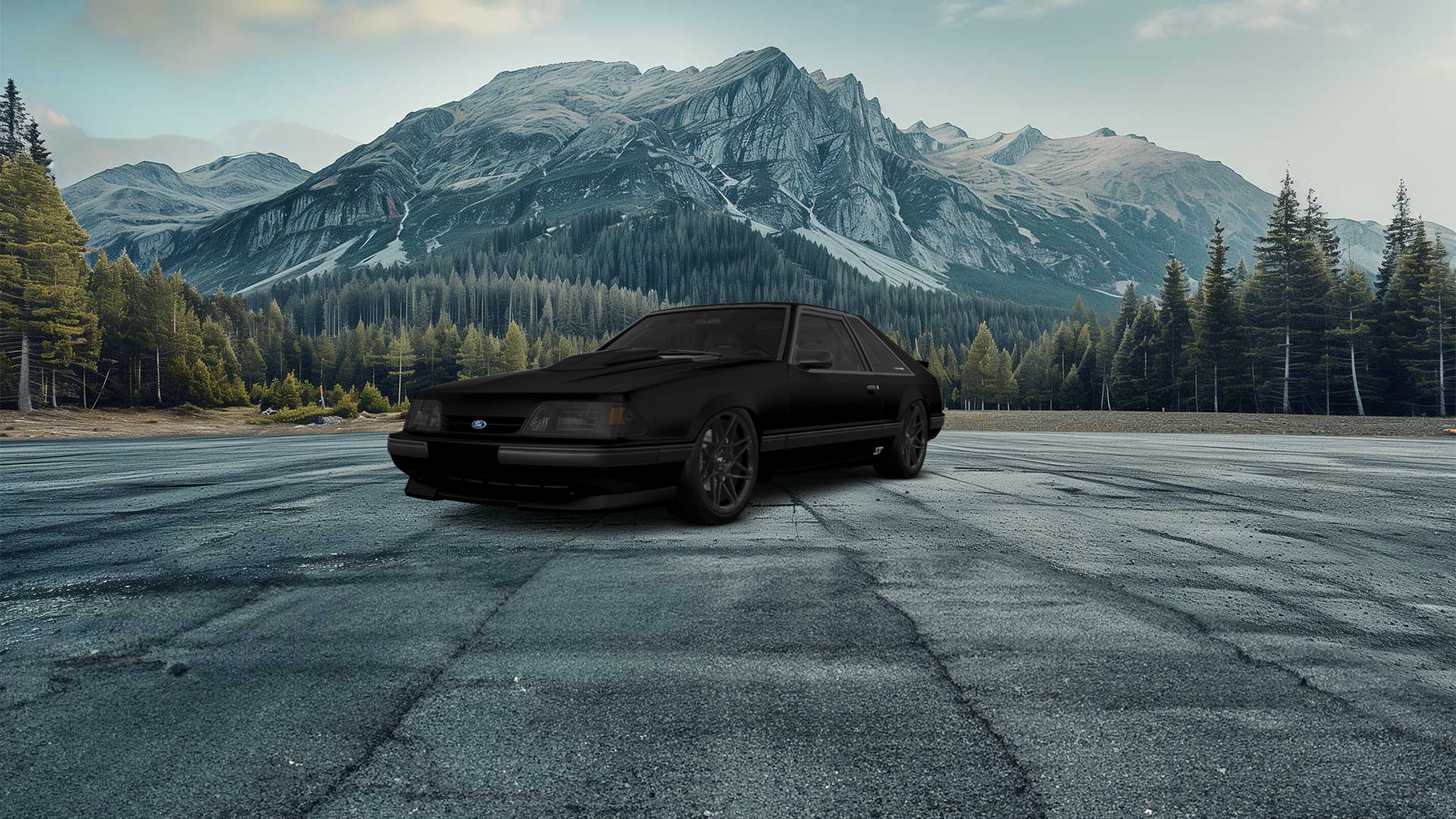 Ford Mustang 3 Door Hatchback 1988 tuning