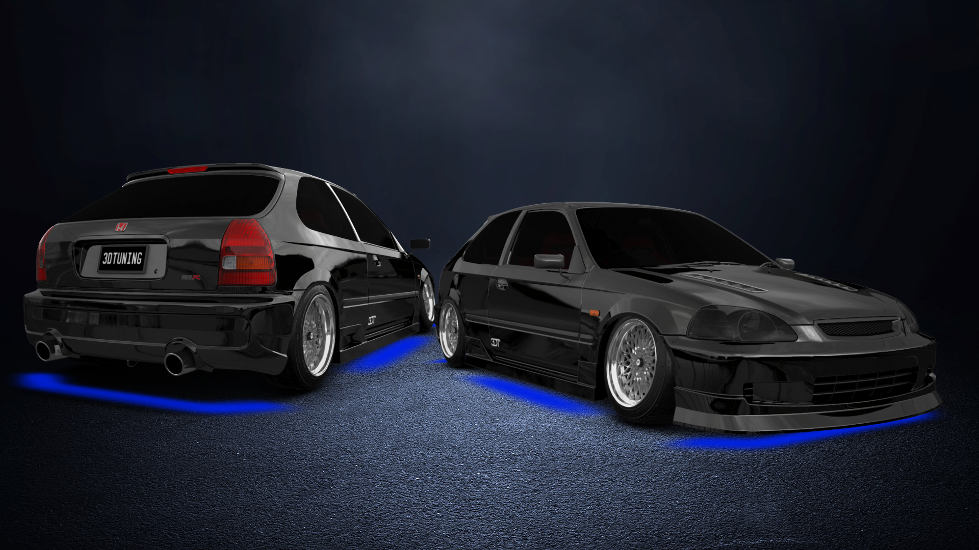 Honda Civic 3 Door Hatchback 1997 tuning