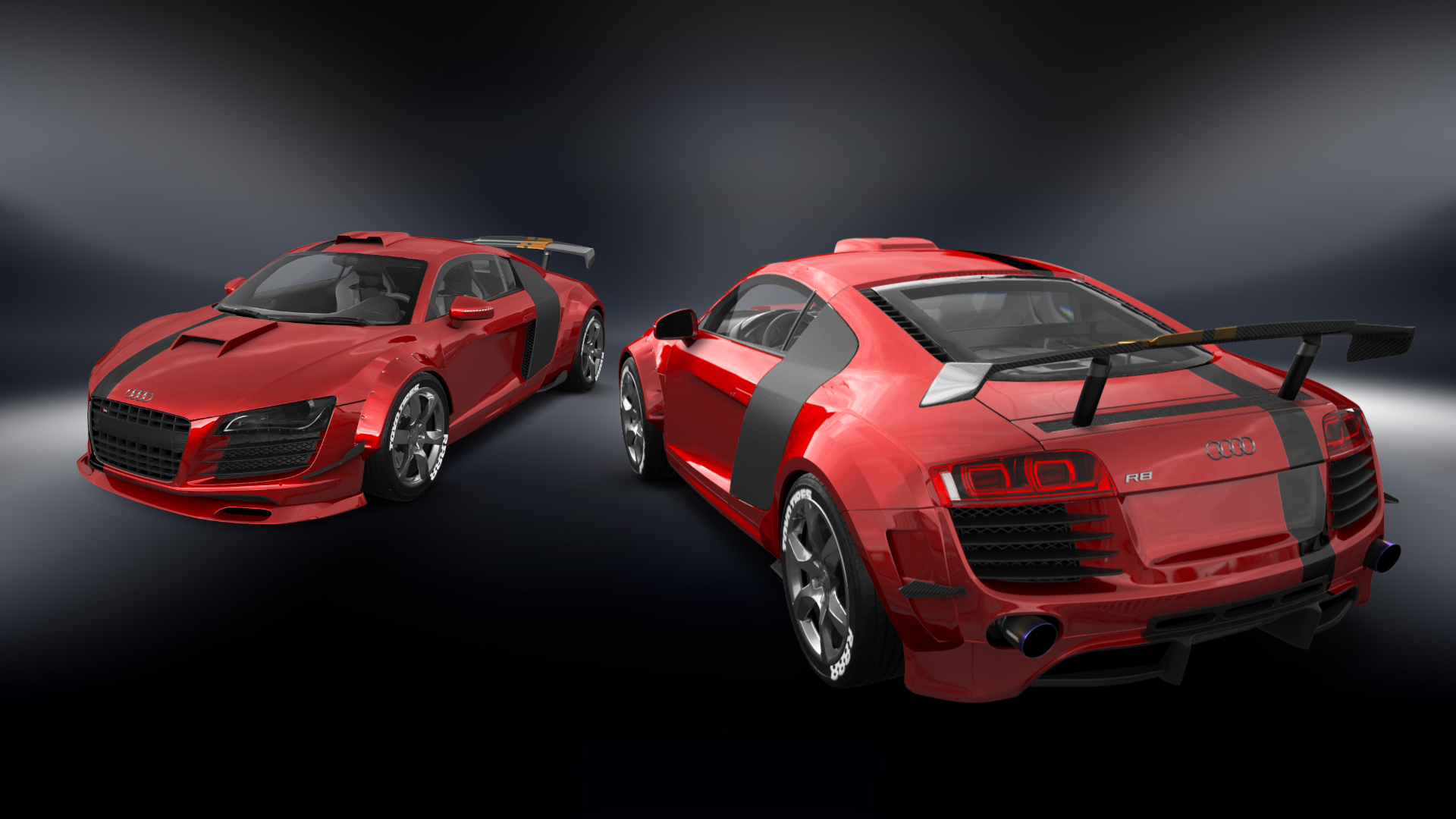 Audi R8 2 Door Coupe 2008 tuning