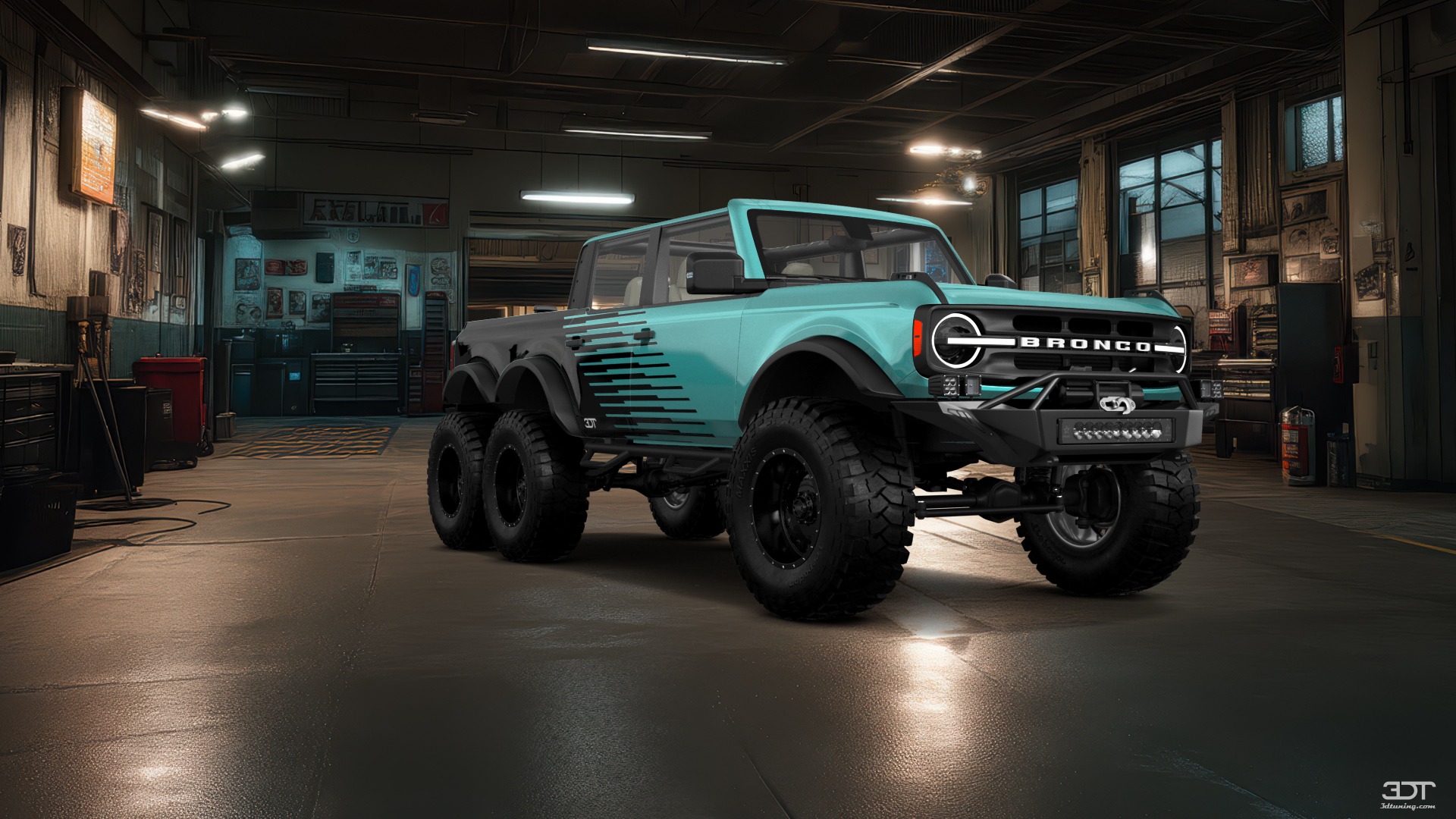 Ford Bronco 6X6 4 Door pickup truck 2021 tuning