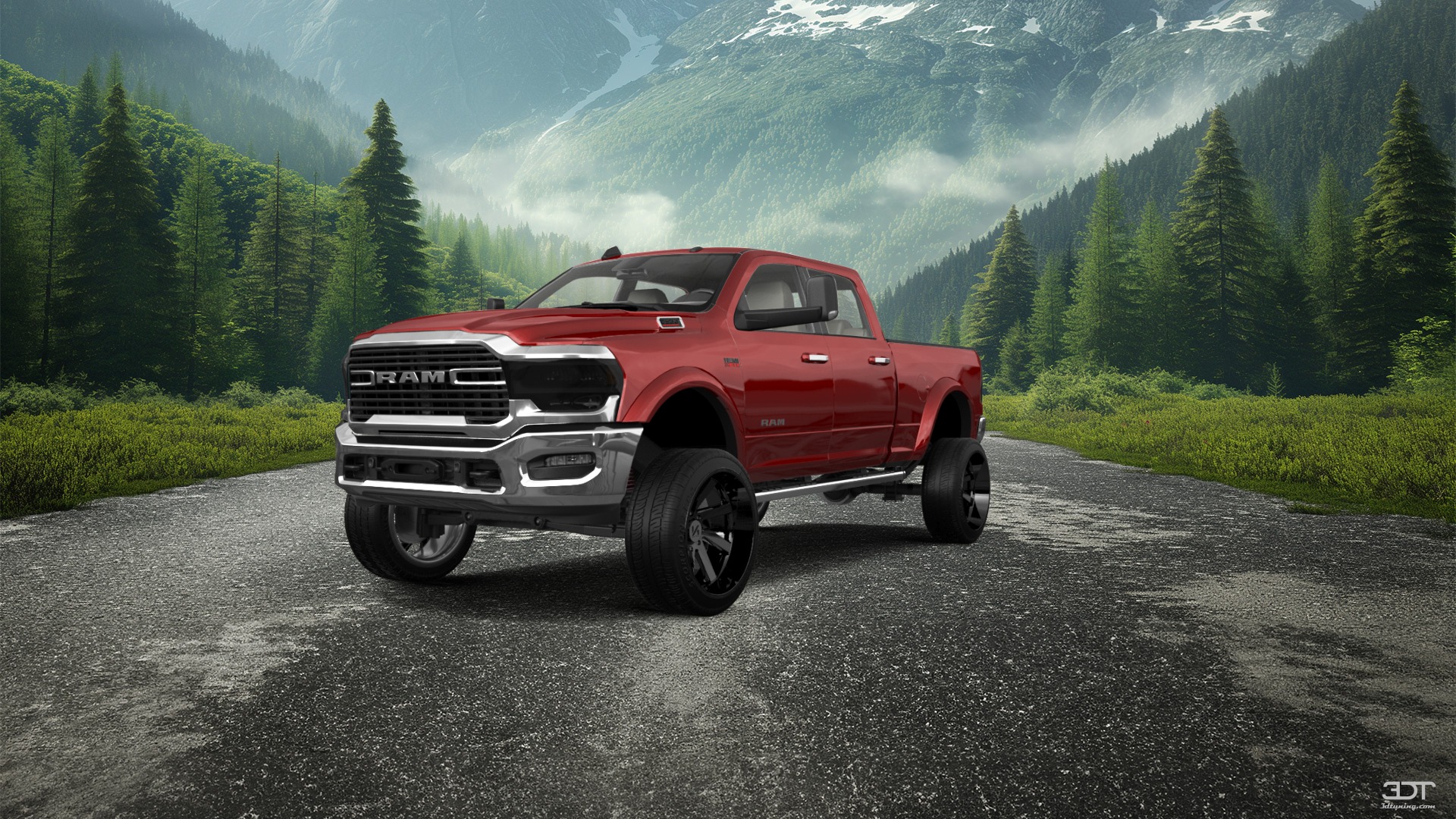 Dodge Ram 2500 4 Door pickup truck 2020 tuning