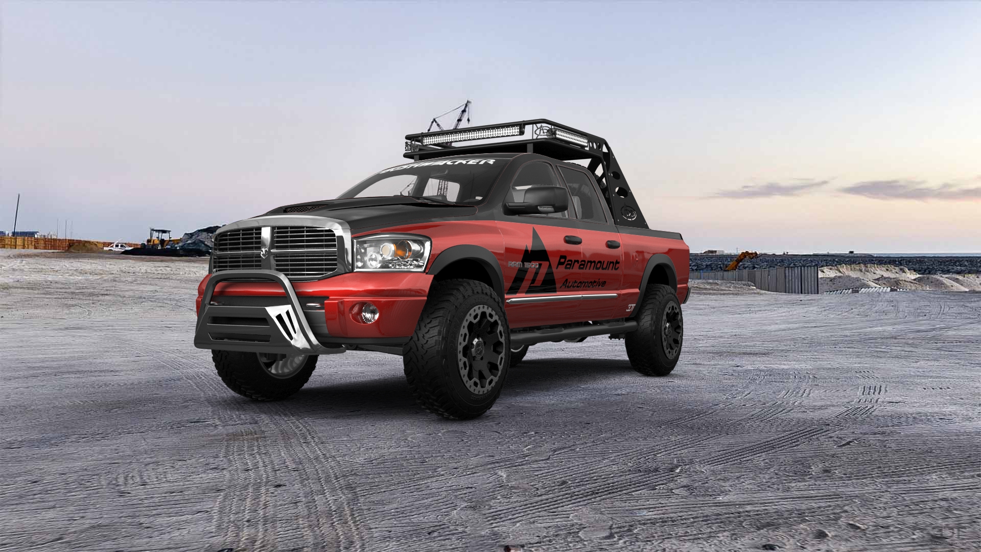 Dodge Ram 1500 Quad-Cab 4 Door pickup truck 2006