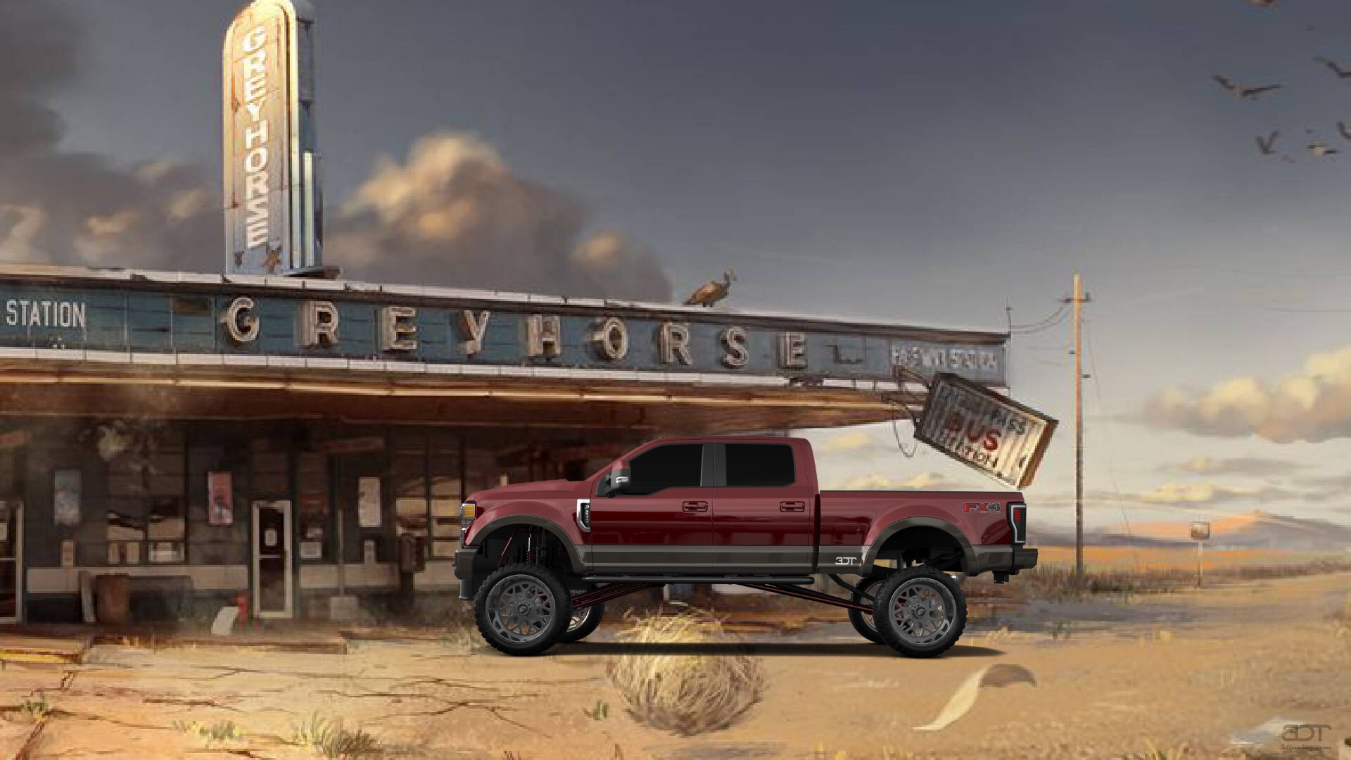Ford F-250 4 Door pickup truck 2021 Images