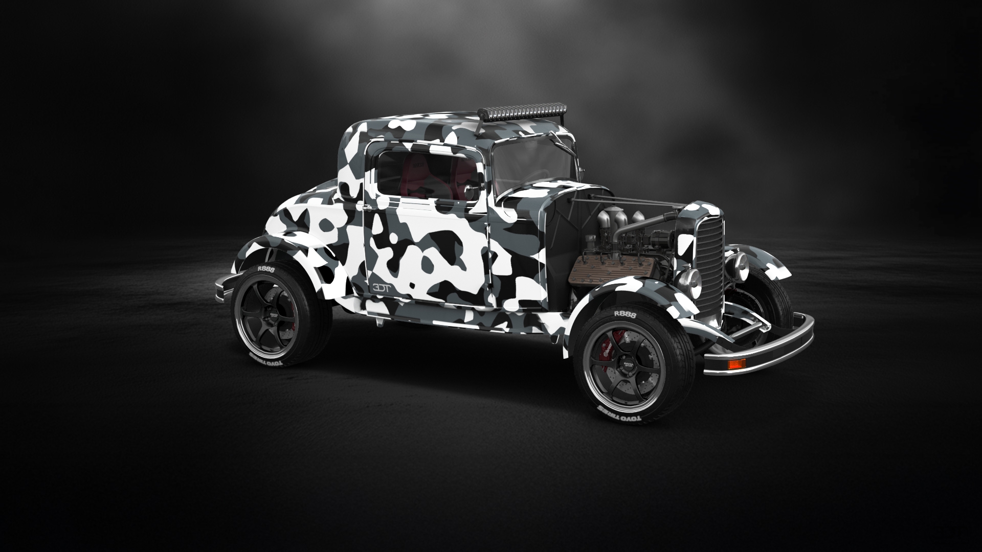 Ford Model B Deluxe 2 Door Coupe 1932