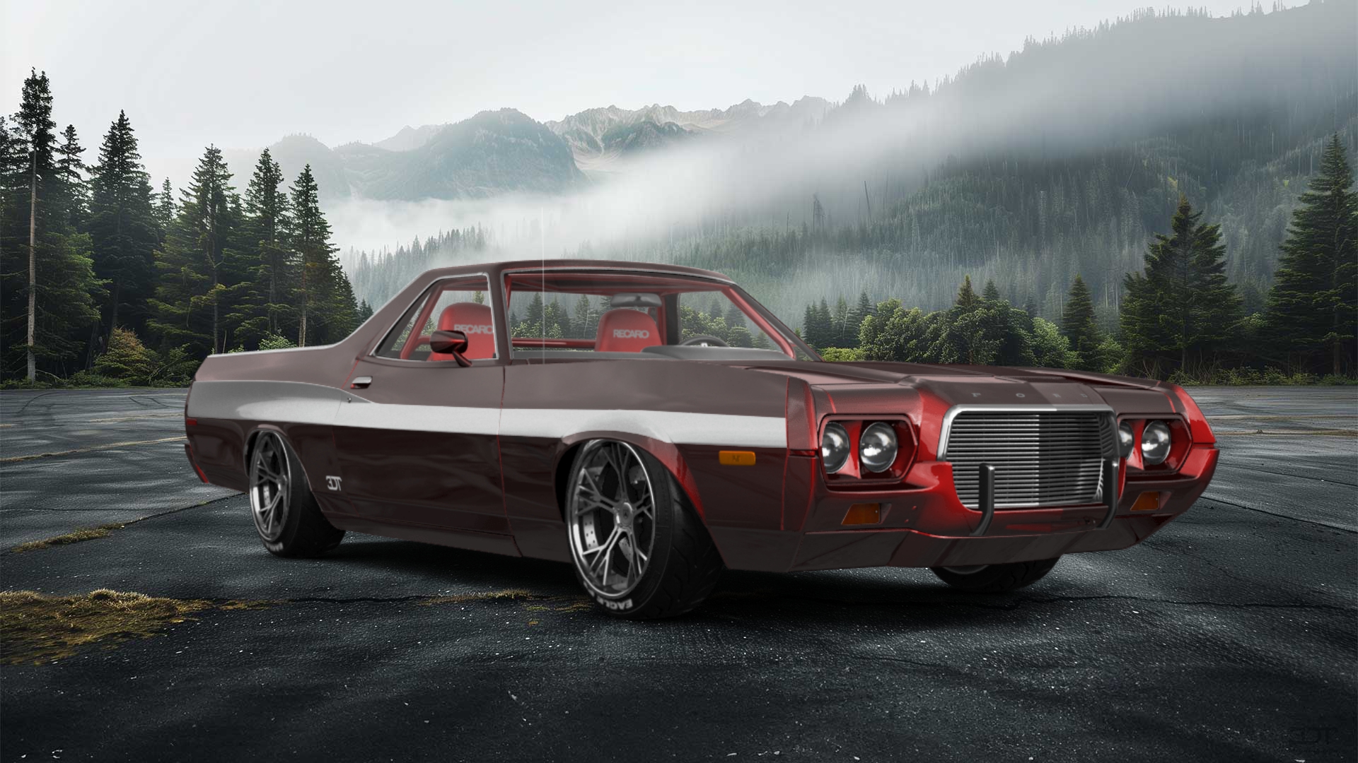 Ford Ranchero 2 Door Coupe 1972 tuning