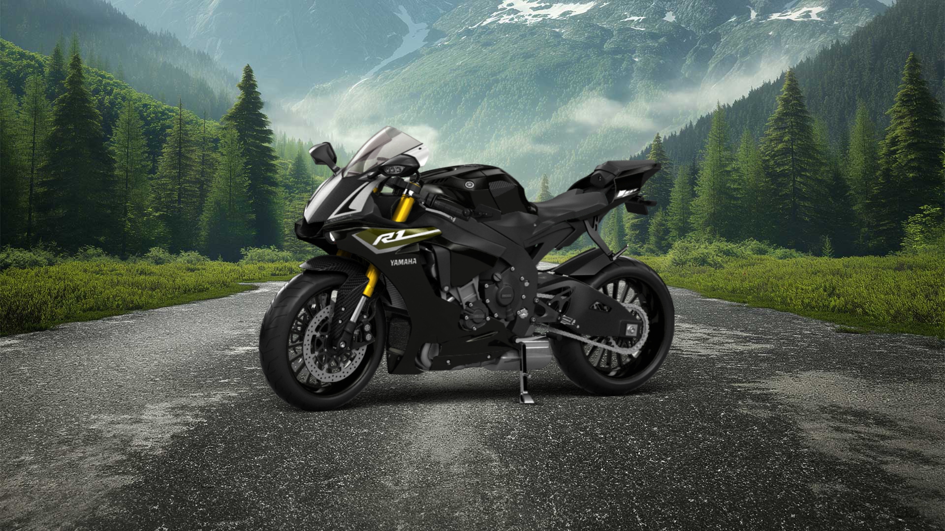 Yamaha YZF R1 Sport Bike 2015