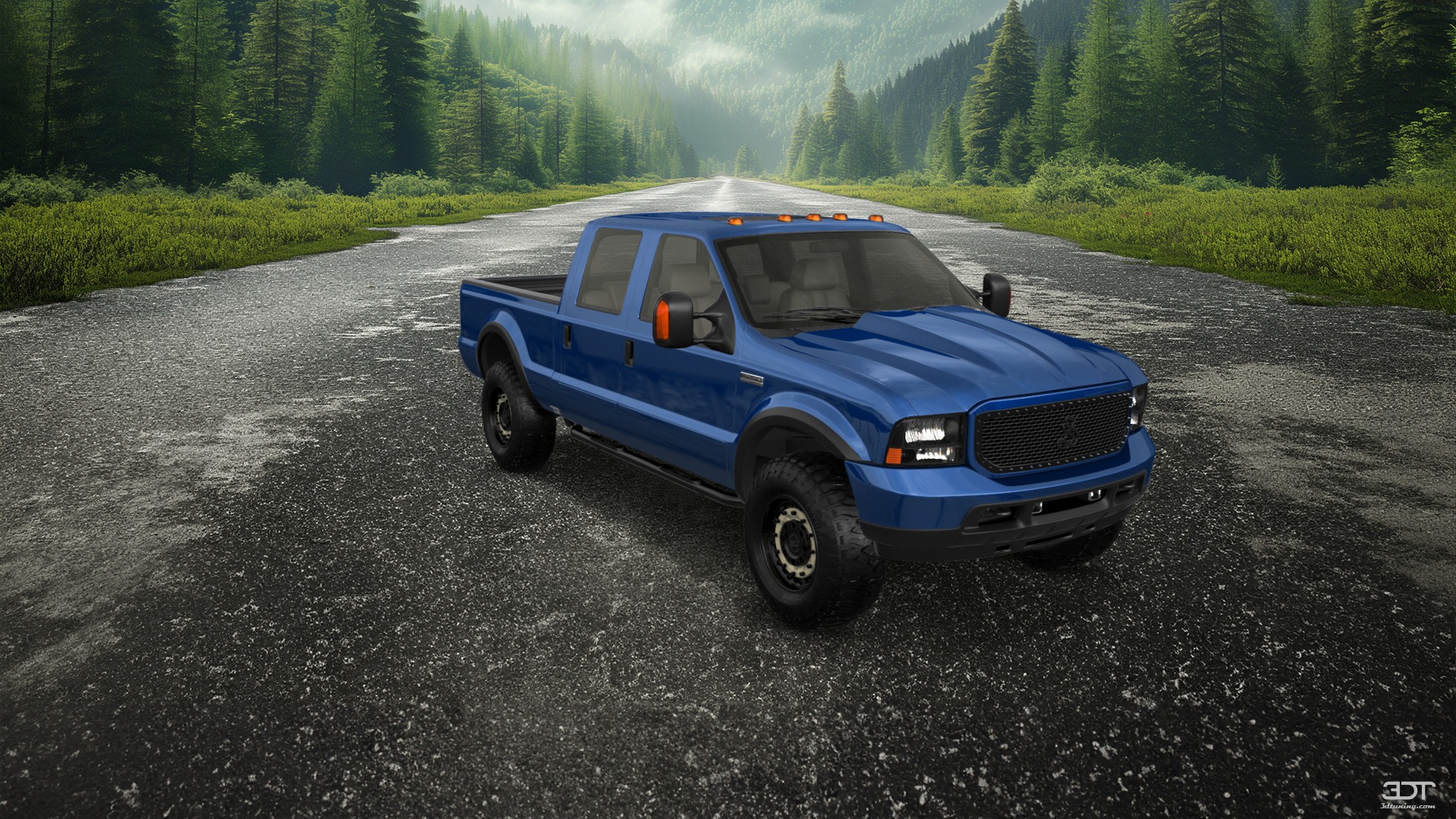 Tuning Ford F-250 Crew Cab 4 Door pickup truck 1999