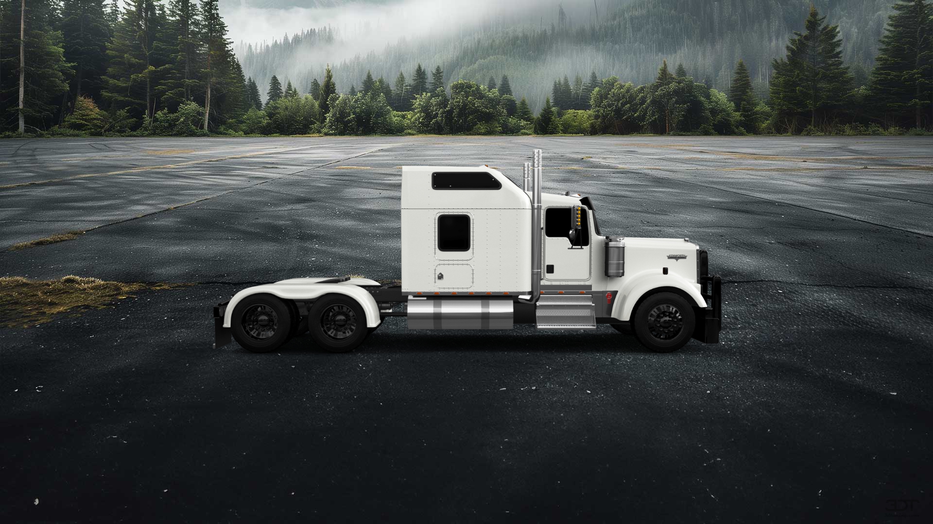 Kenworth W900 Sleeper Cab Truck 2015
