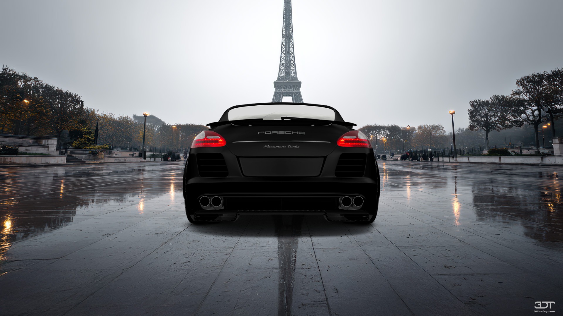 Porsche Panamera 4 door fastback saloon 2011 tuning