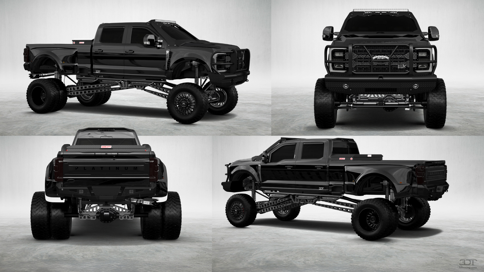 Ford F-350 DRW Crew Cab 4 Door pickup truck 2023 tuning