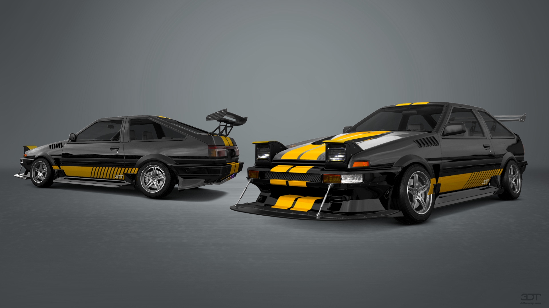 Toyota AE86 3 Door Hatchback 1985 tuning