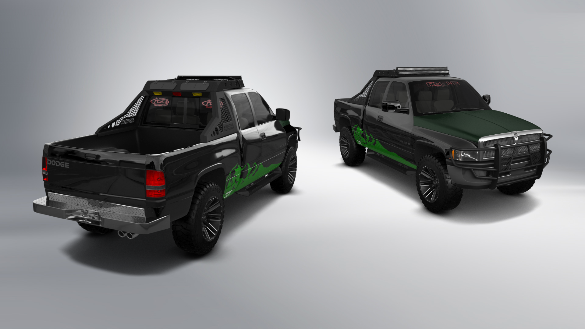 Dodge Ram 1500 Club Cab Pickup Truck 1999 tuning