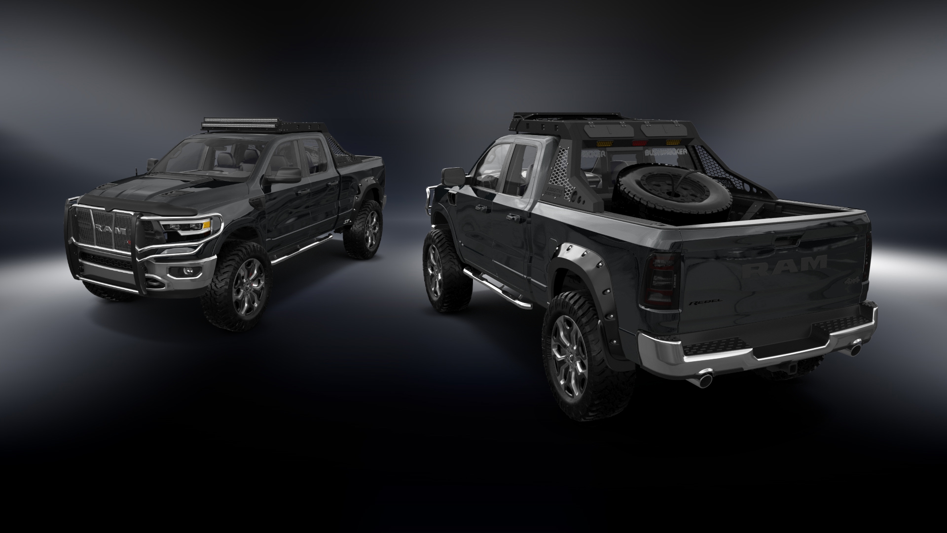 Dodge Ram 1500 Quad Cab 6.4' box 4 Door Truck 2019 tuning