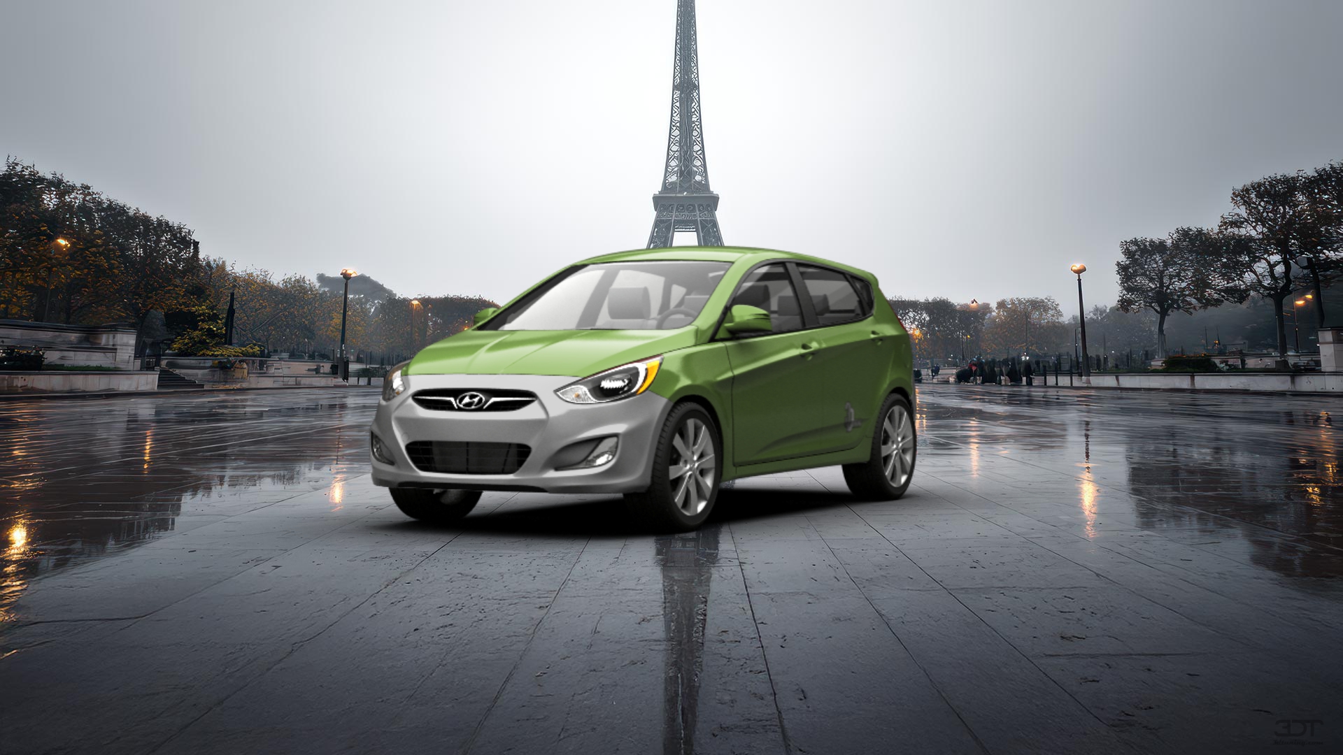 Hyundai Accent 5 Door Hatchback 2012 tuning