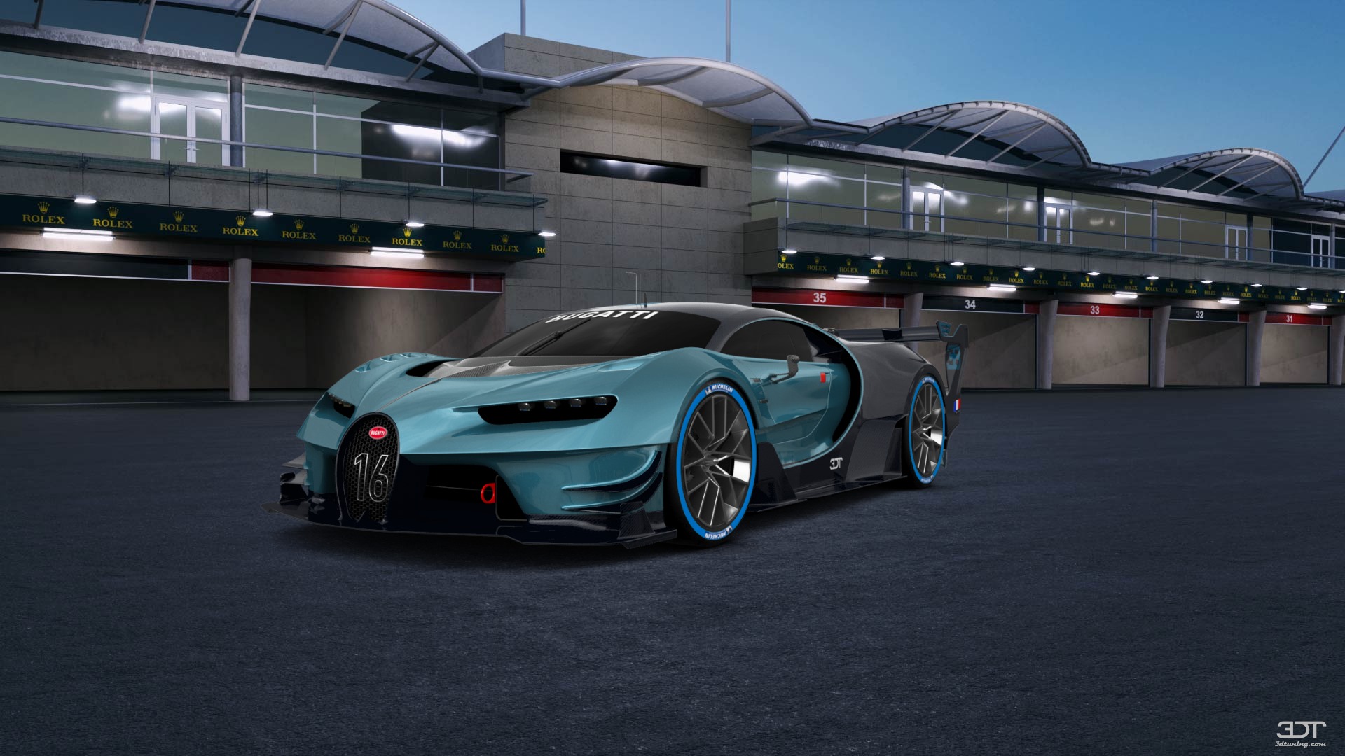Bugatti Vision GT Supercar 2015 tuning