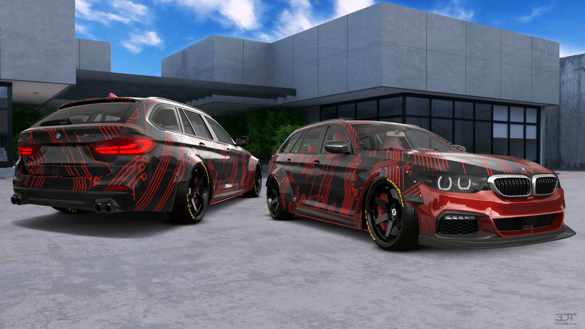 BMW 5 Series 5 door Wagon 2018 tuning