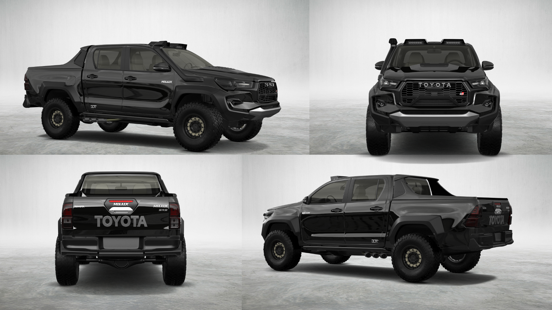 Toyota Hilux Double Cab 4 Door pickup truck 2015