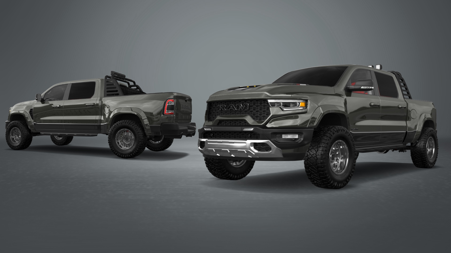 Dodge Ram 1500 TRX 4 Door pickup truck 2021