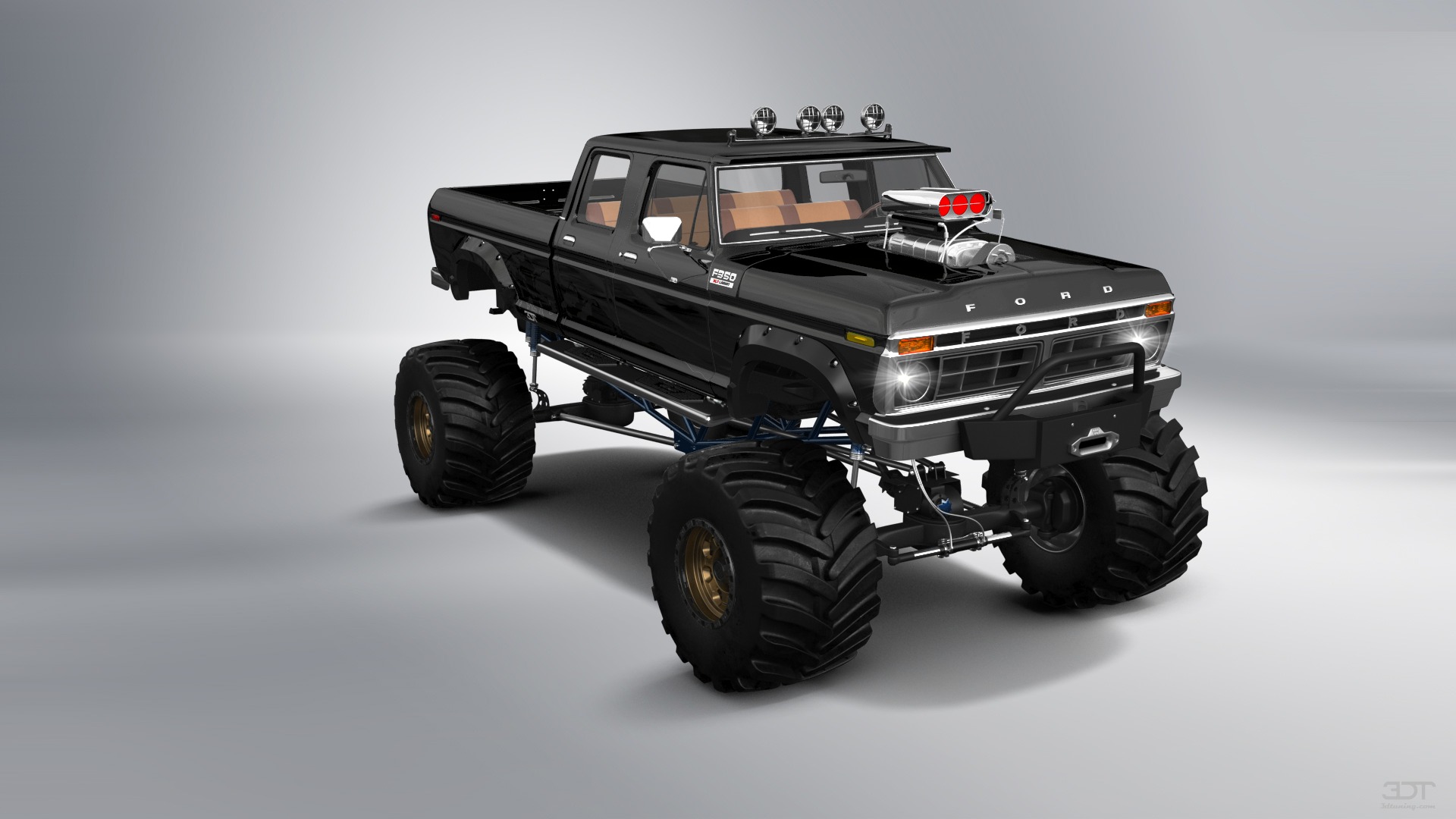 Ford F-350 Dually Regular Cab 2 Door pickup truck 1980 tuning