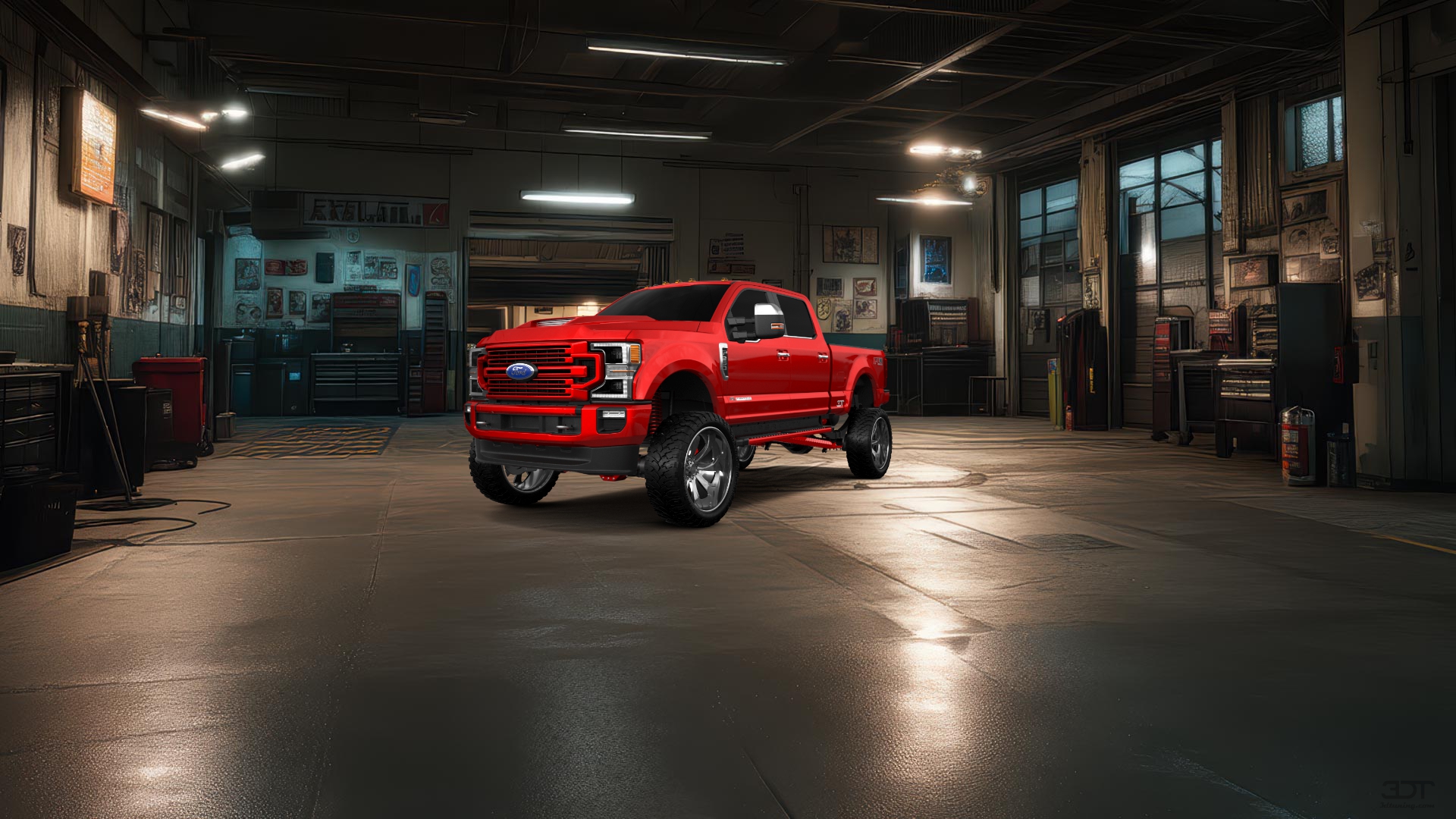 Ford F-250 4 Door pickup truck 2021 tuning