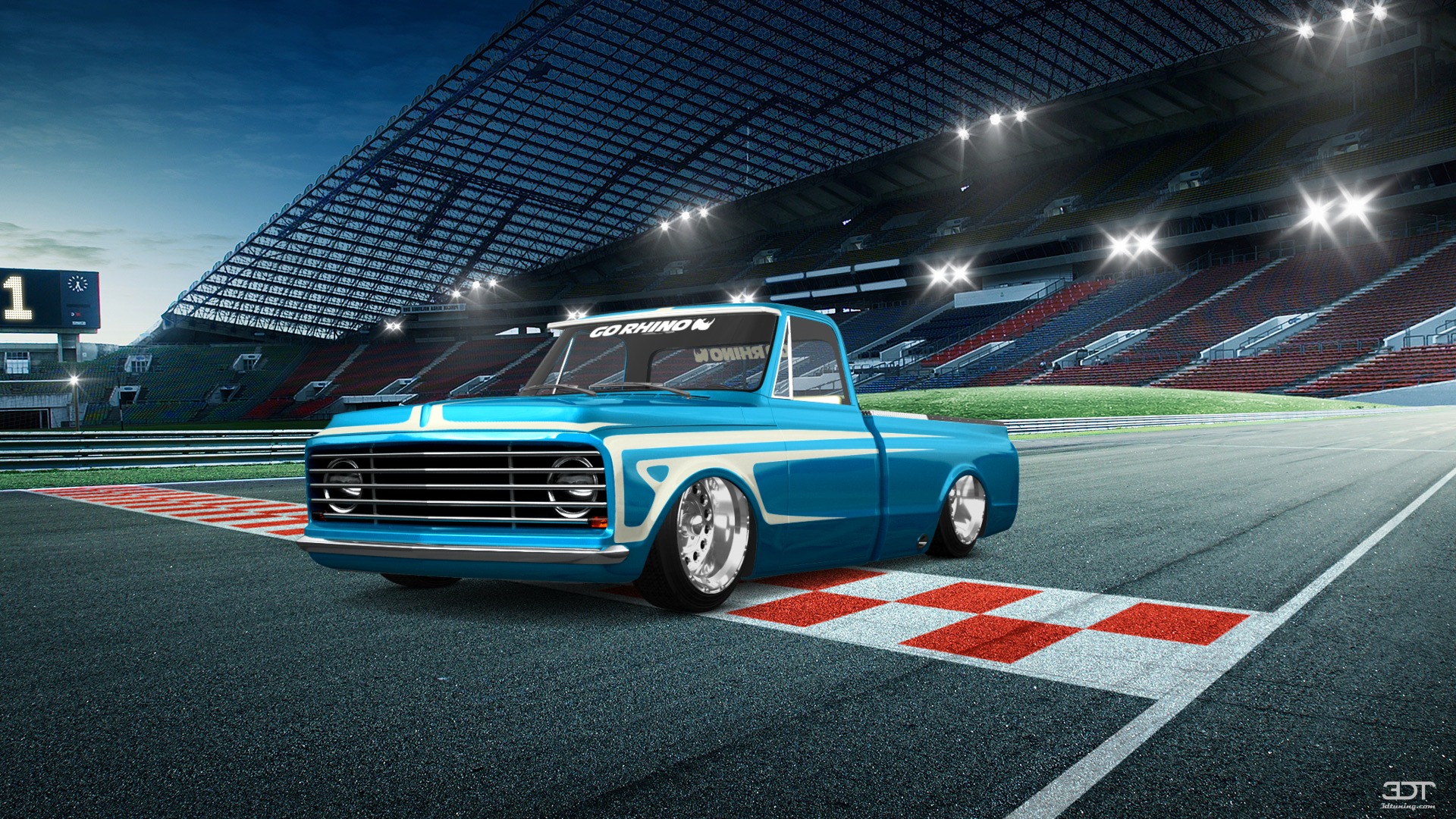 Chevrolet C-10 Cheyenne 2 Door pickup truck 1972