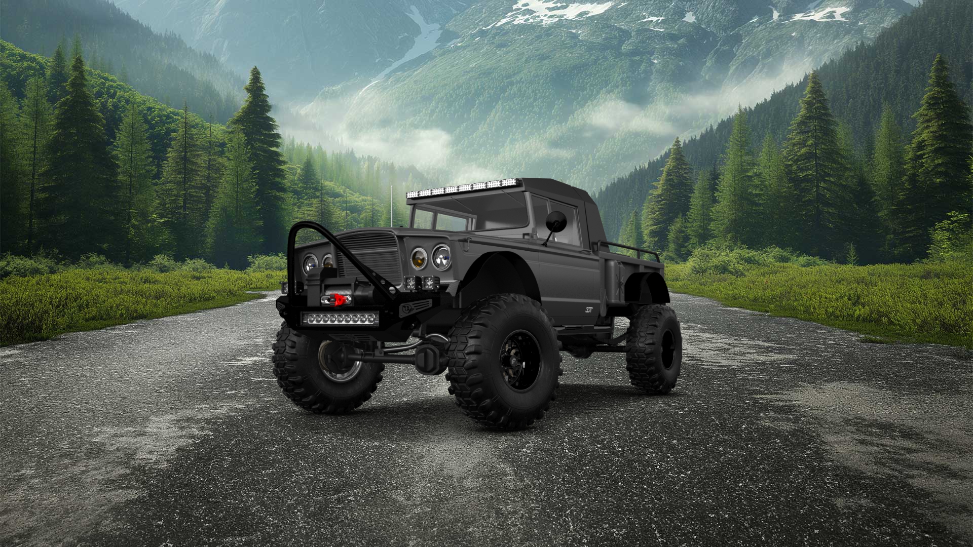 Jeep Kaiser M715 2 Door pickup truck 1968