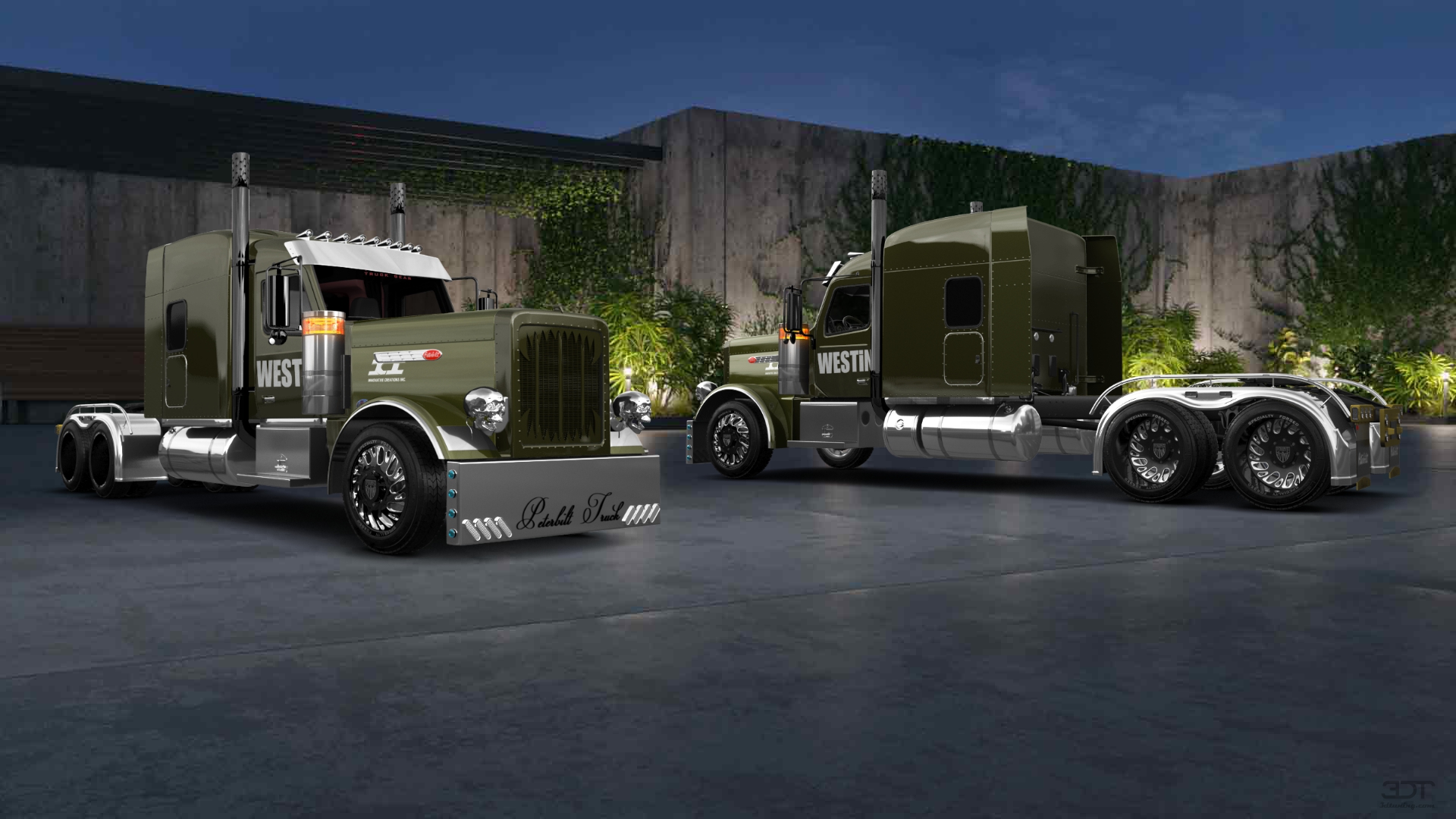 Peterbilt 589 Sleeper Cab Truck 2024