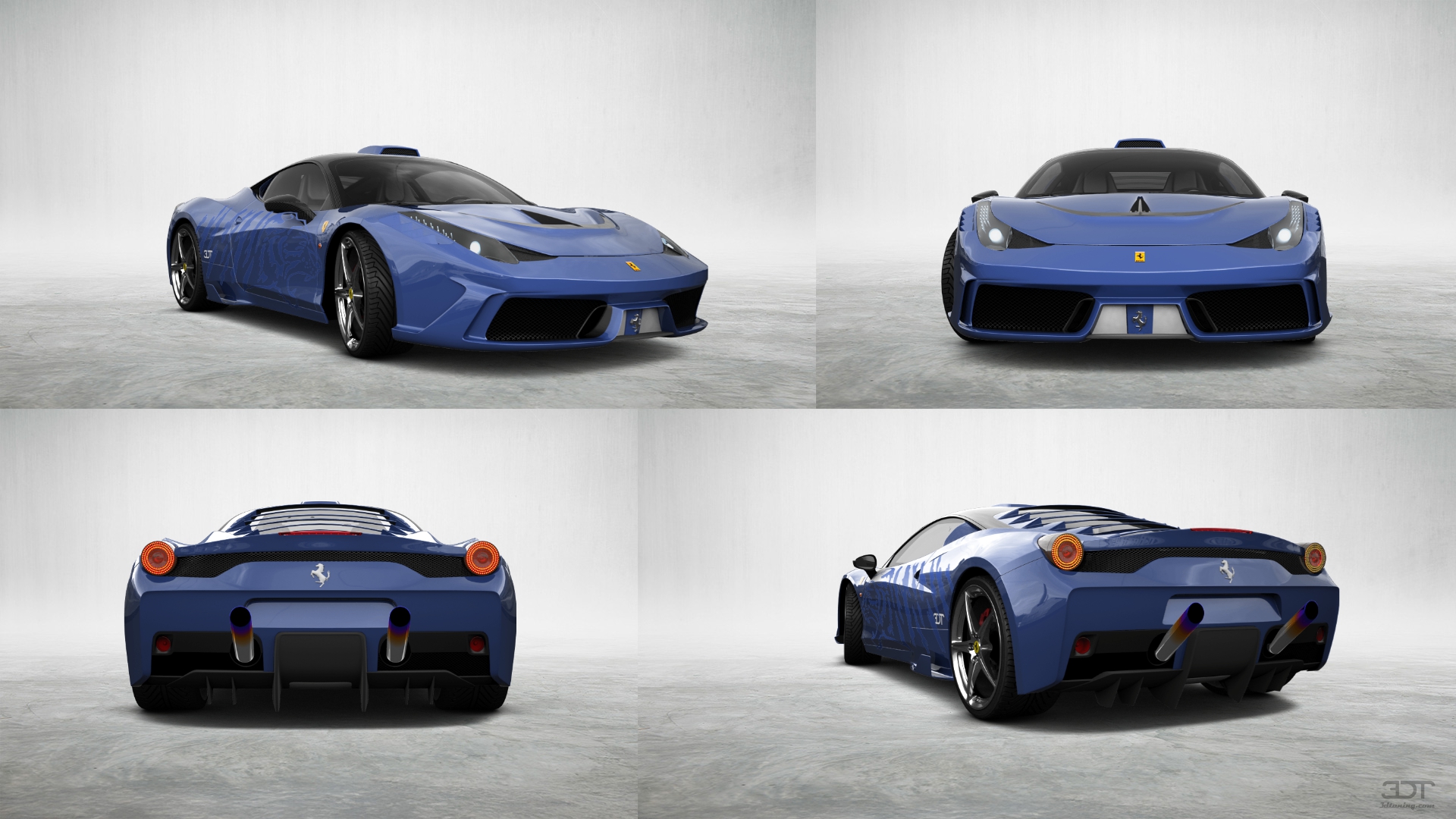 Ferrari 458 Italia 2 door spider 2010 tuning