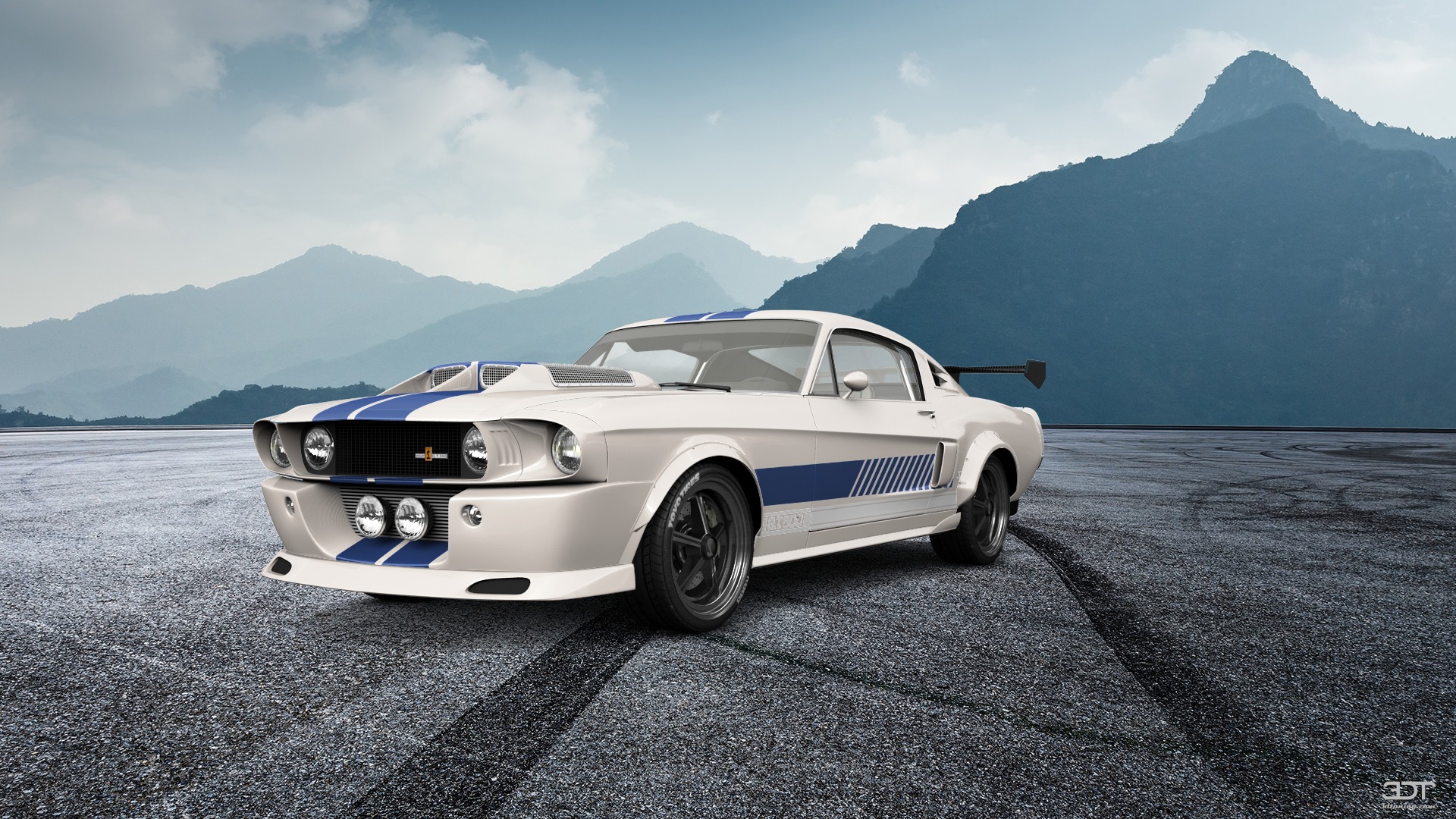 Mustang GT500 2 Door Coupe 1968